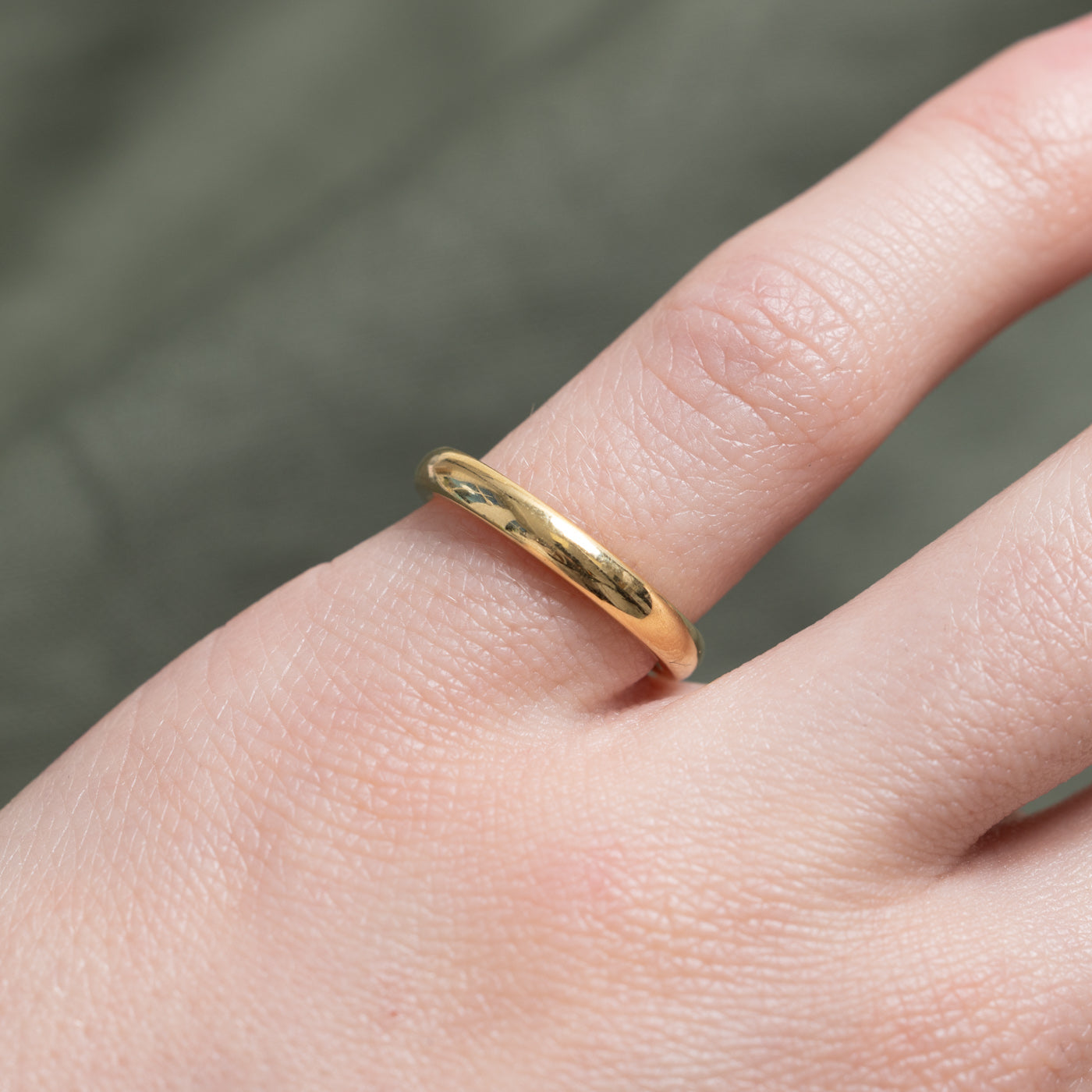 'Tiffany & Co' Elsa Peretti Stacking Band Ring | 2.75mm | SZ 4.0