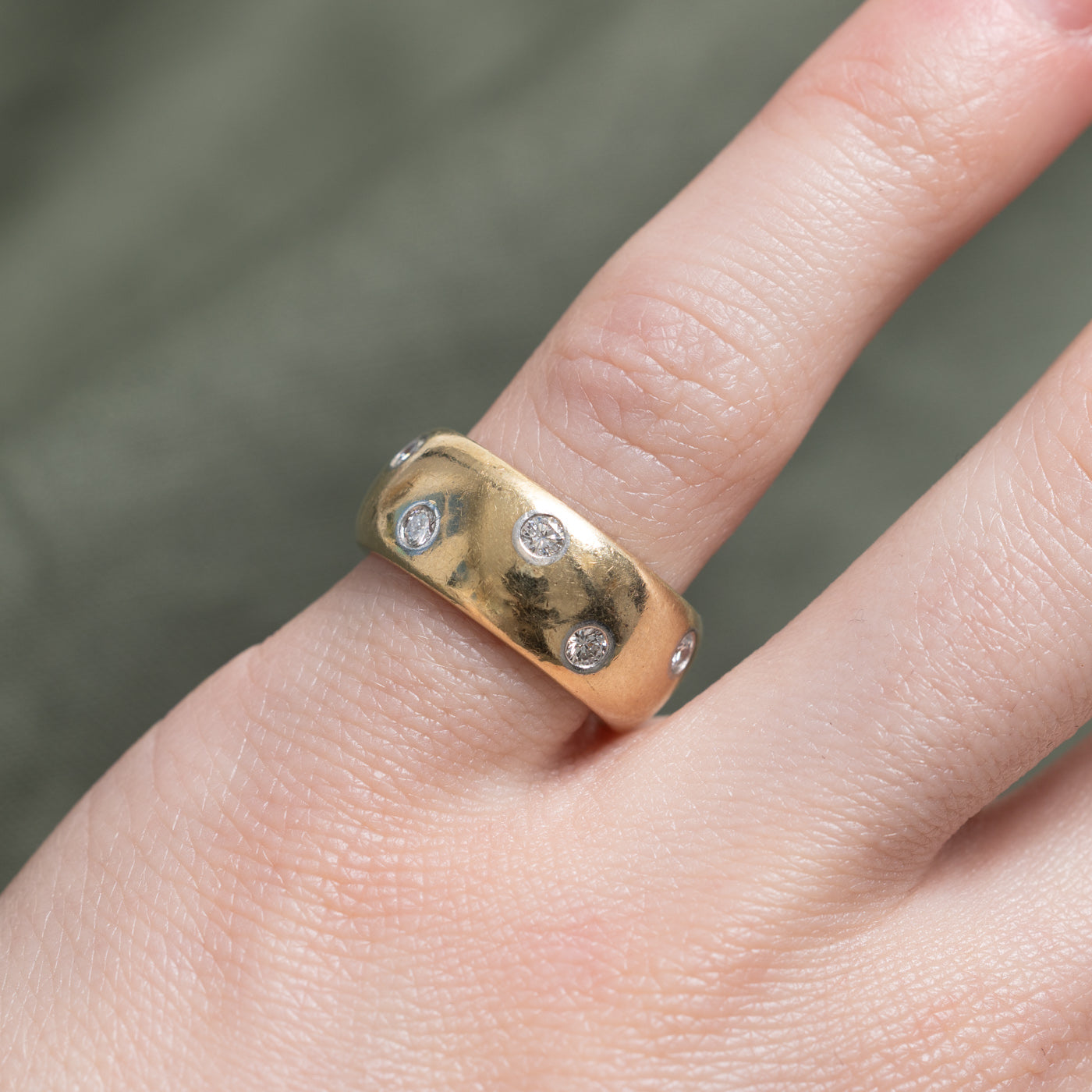 Bague Étoile en diamants « Tiffany & Co » | 0,44 ct | 8 mm | Taille 4,25