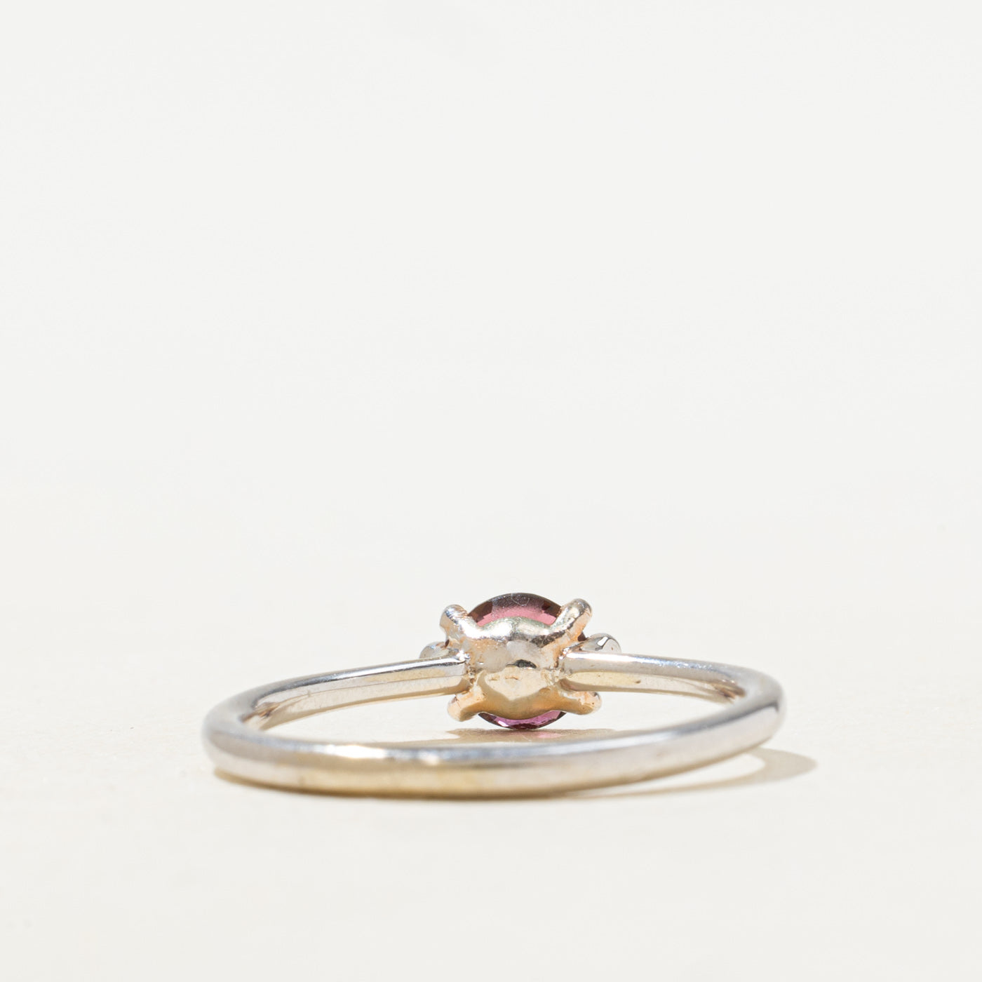 Bague Grenat Solitaire | 0,5ct | Taille 7.0 |