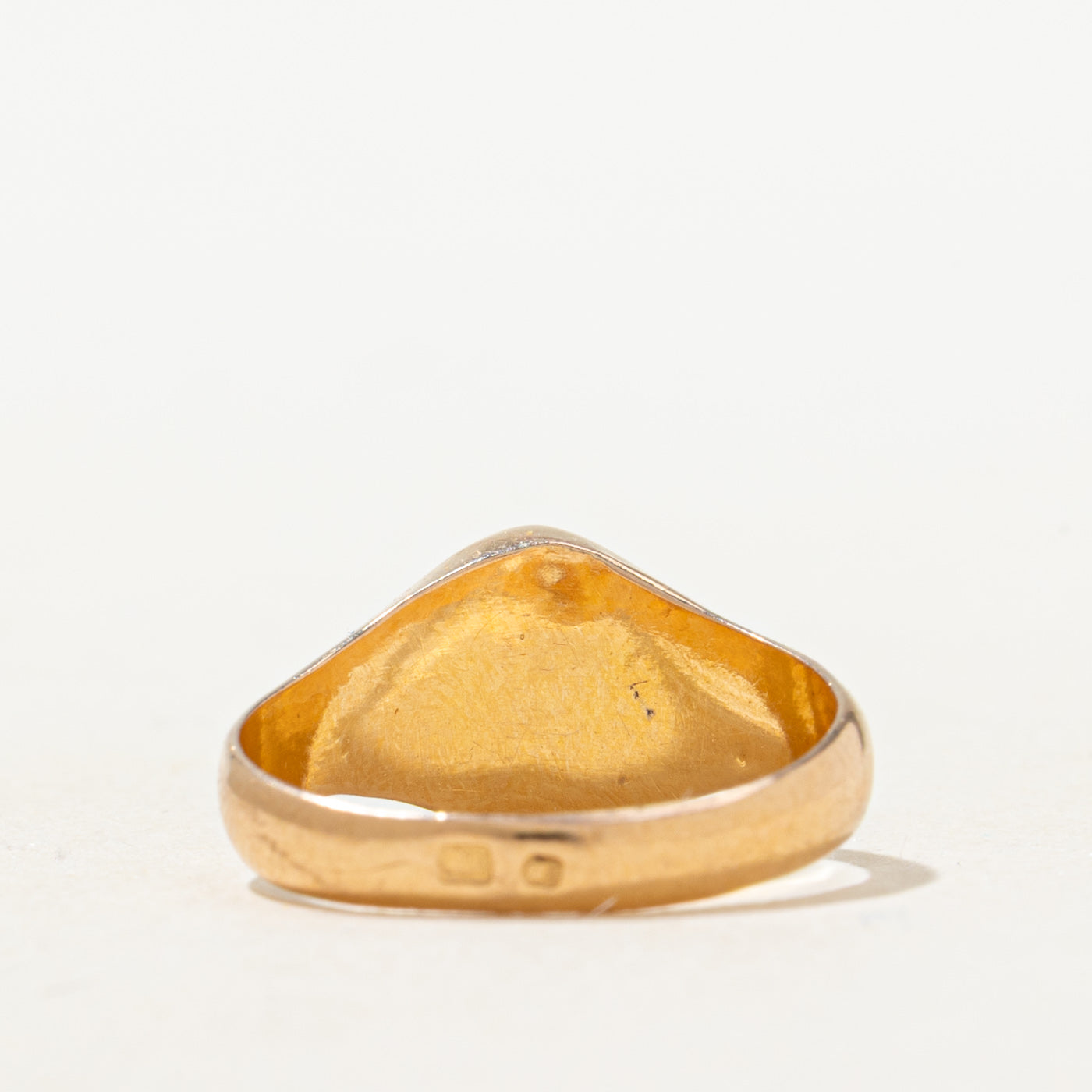 Vintage Portuguese Bezel Set Lapis Dome Ring | 0.7ct | SZ 7.5 |
