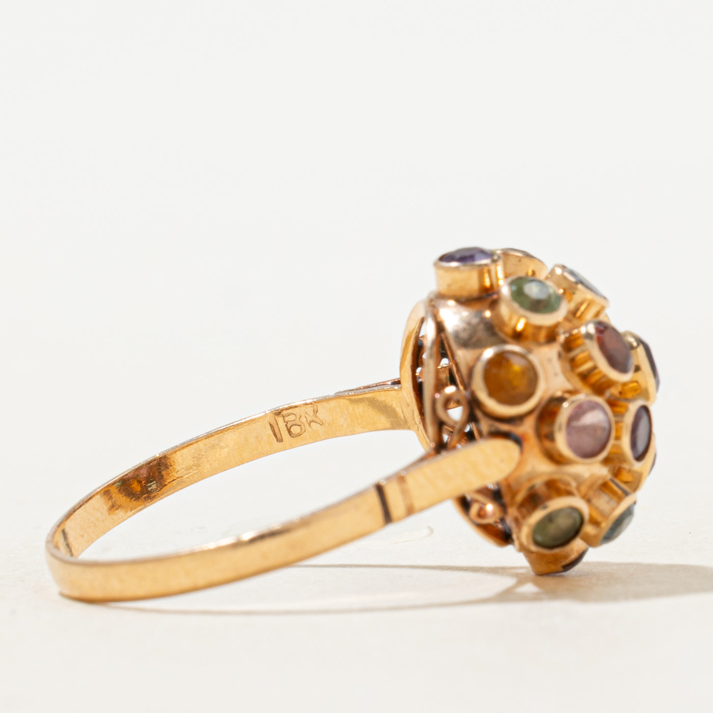 'H Stern' Multi Gem Sputnik Cocktail Ring | 1.5ctw | SZ 7.25 |