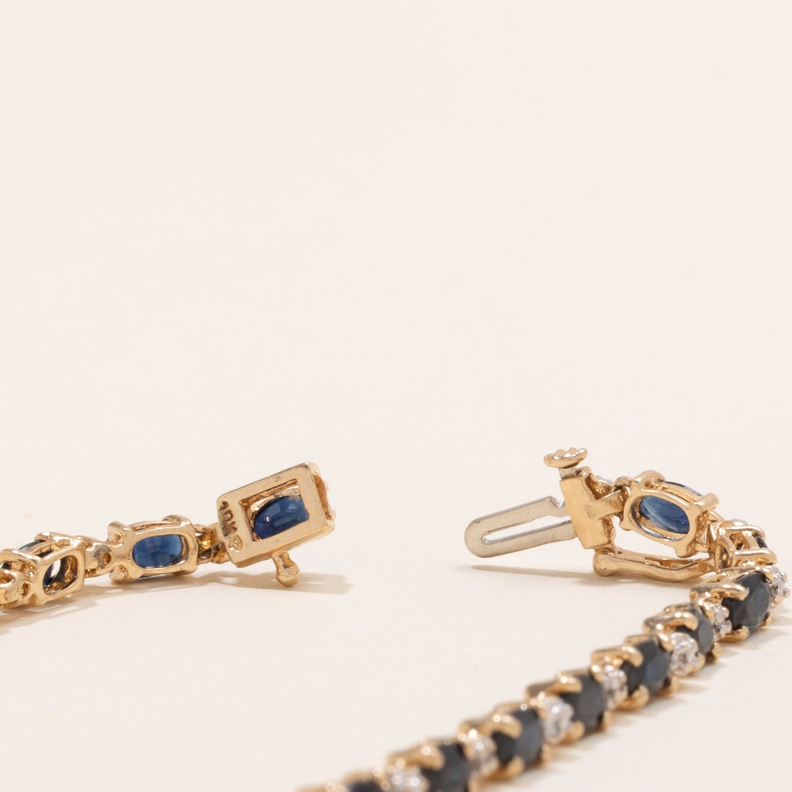Sapphite & Diamond Gemstone Bracelet | 5.0ctw, 0.04ctw | 7" |
