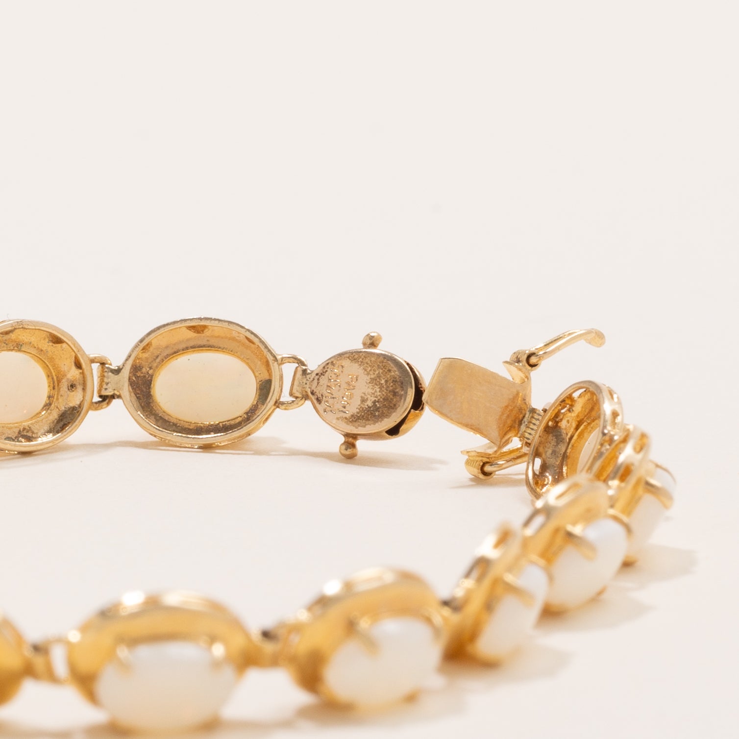 Cabochon Opal Gemstone Bracelet | 5.25ctw | 7" |