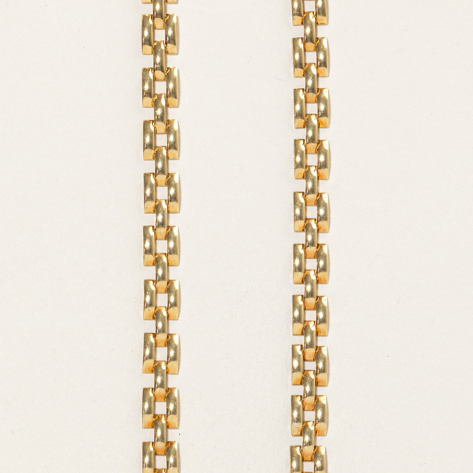 Multi Gem Panther Link Chain Necklace | 1.6ctw | 16.75" |