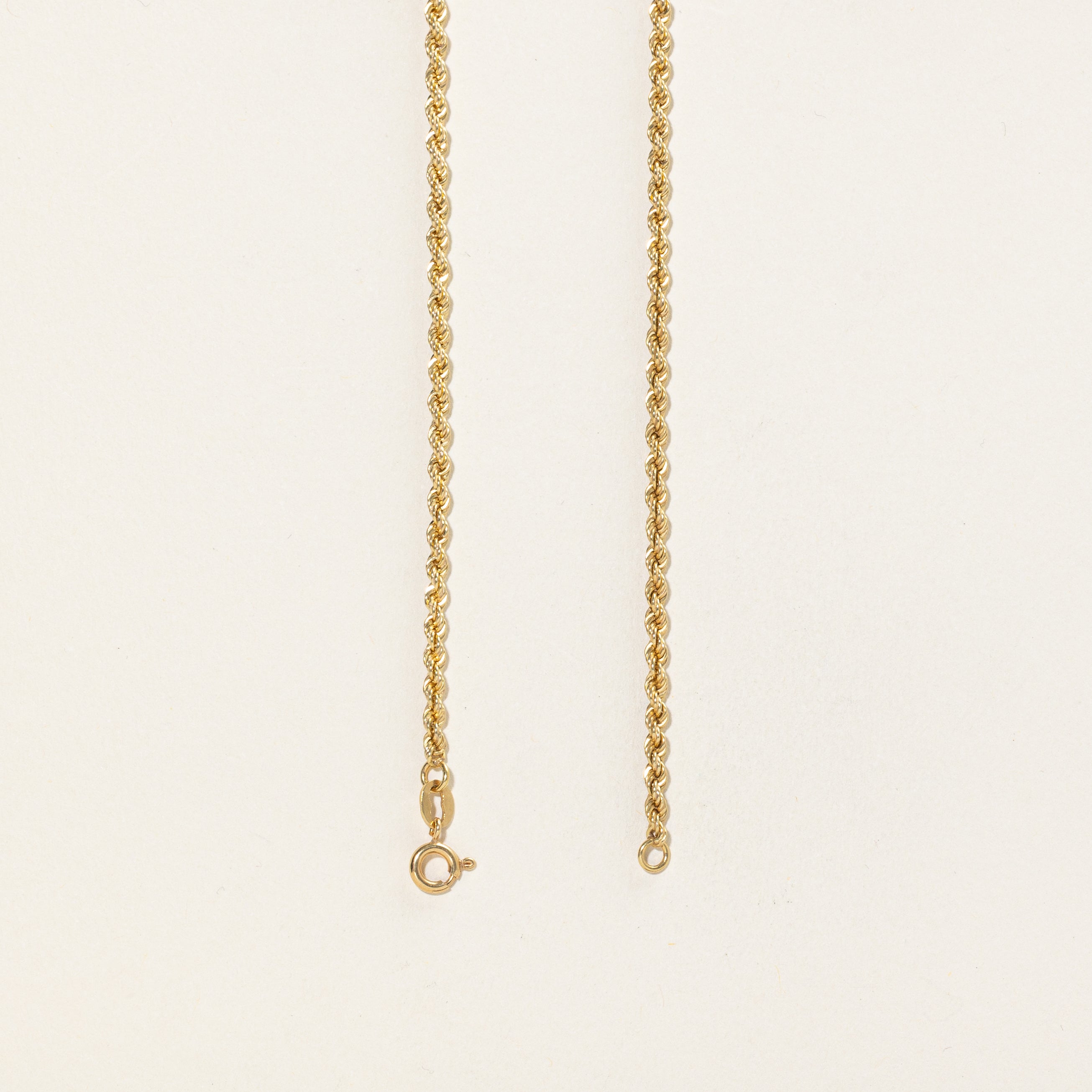 Red Glass Rope Chain Pendant Necklace | 15.0ct | 23" |