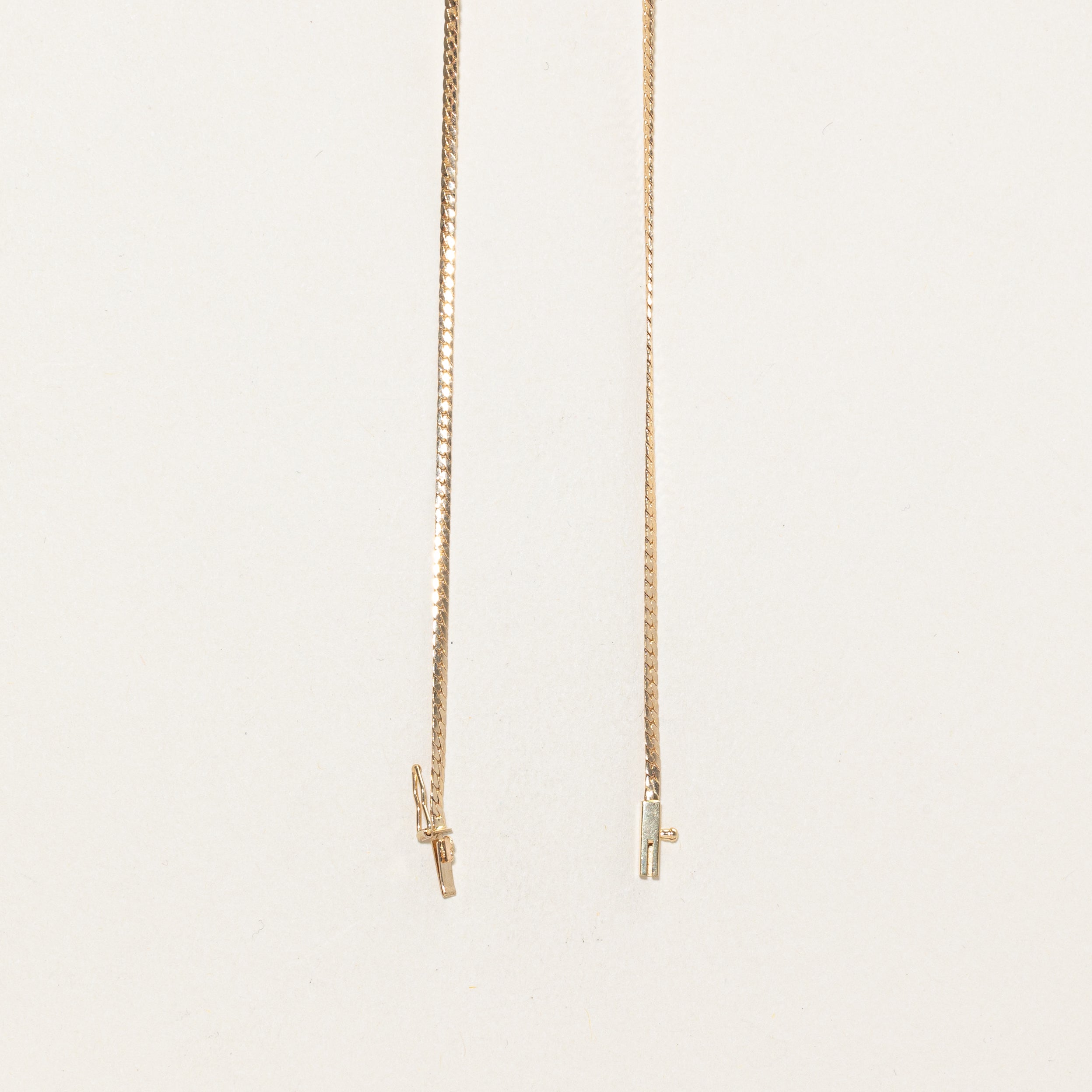 Sapphire & Diamond Chevron Pendant Necklace | 0.2ctw, 0.16ctw | 16" |