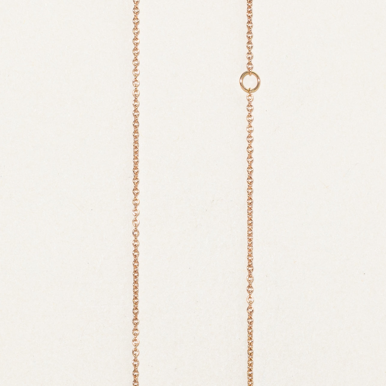 'Carelle' Brooke Leaf Rose De France Pendant Necklace | 3.5ct | 18" |