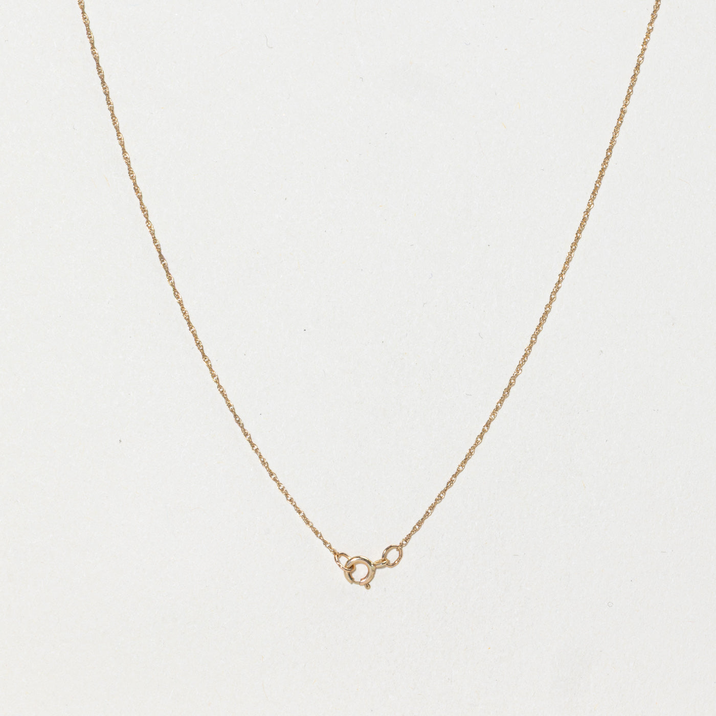 Collier pendentif diamant et perle | 0,04 ct | 45,7 cm