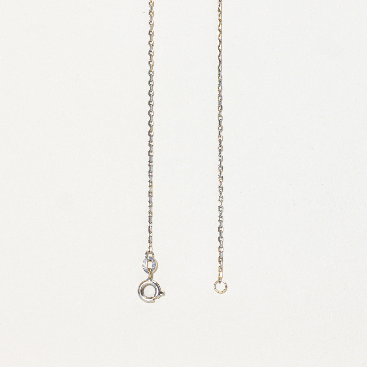 18k Three Stone Tourmaline & Diamond Pendant Necklace | 2.90ctw, 0.04ct | 17"