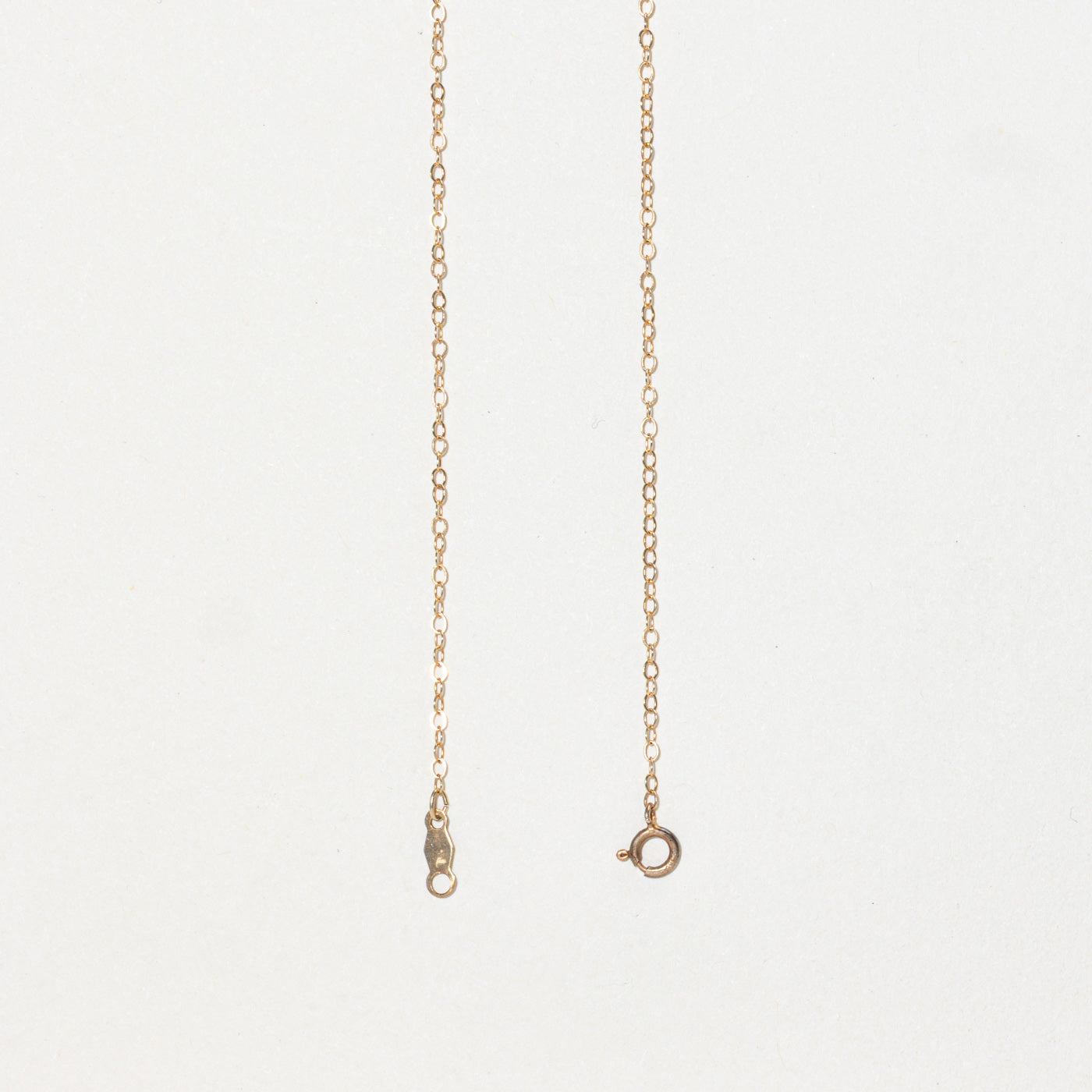 Bezel Set Peridot & Diamond Drop Pendant Necklace | 0.30ct, 0.01ct | 16"