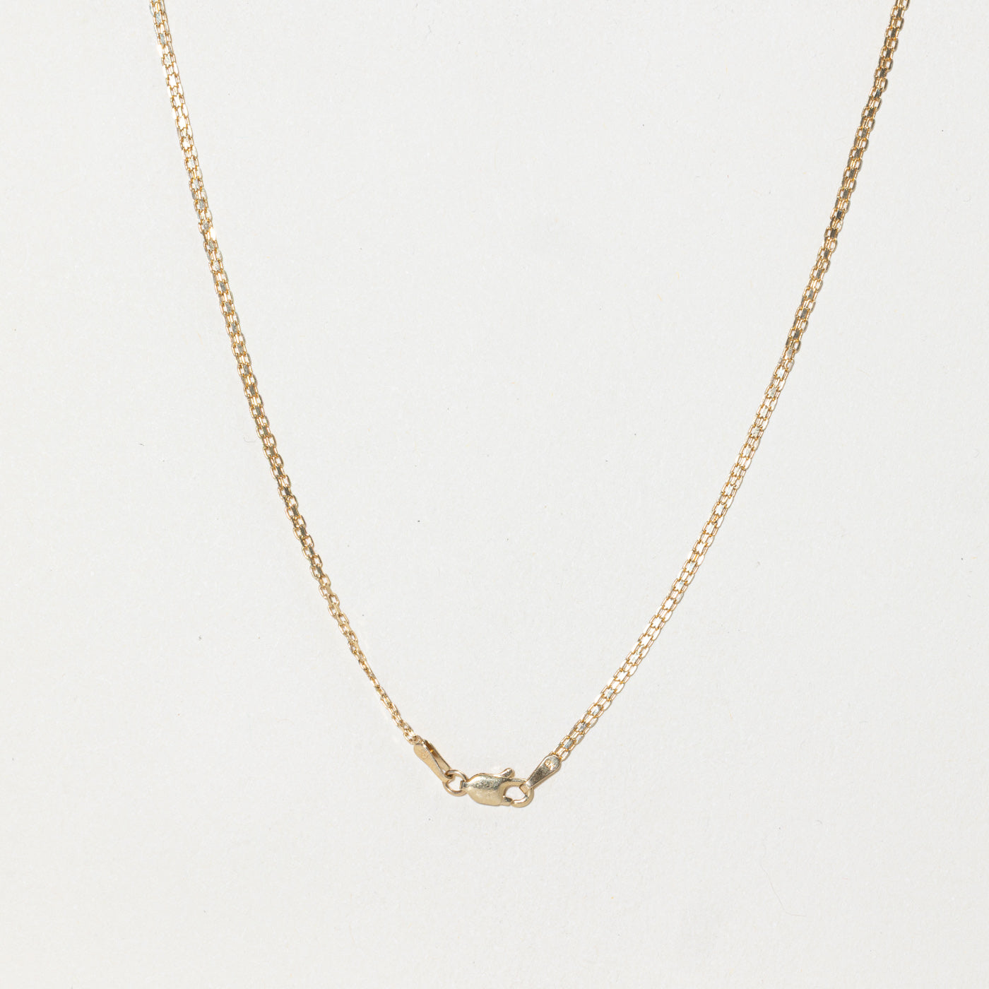 Pear Cut Sapphire & Diamond Halo Pendant Necklace | 1.42ctw, 0.07ctw | 15"