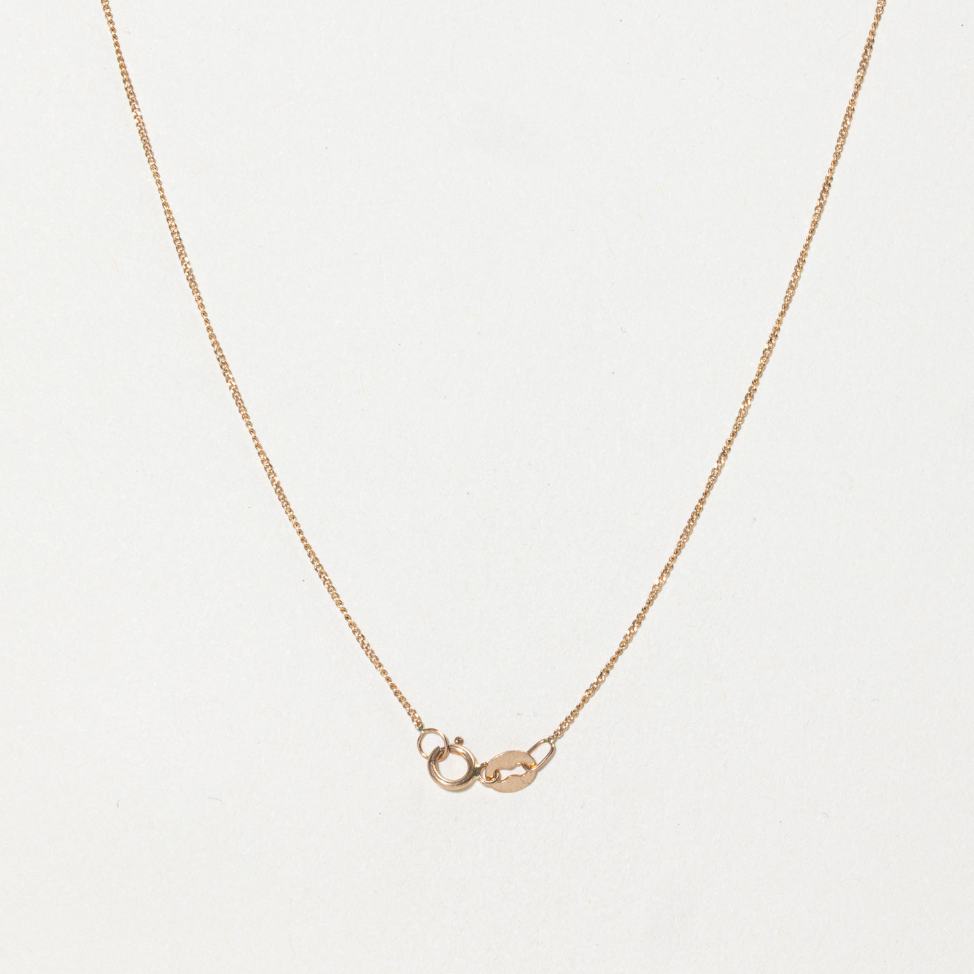 Collier pendentif en grappe de saphirs et diamants | 0,25 ct, 0,02 ct | 45,7 cm