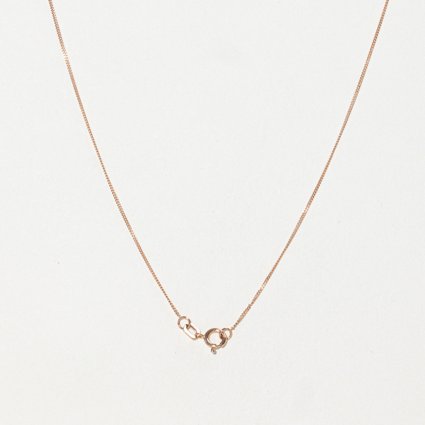 Oval Cut Morganite & Diamond Pendant Necklace | 1.00ct, 0.009ct | 18"