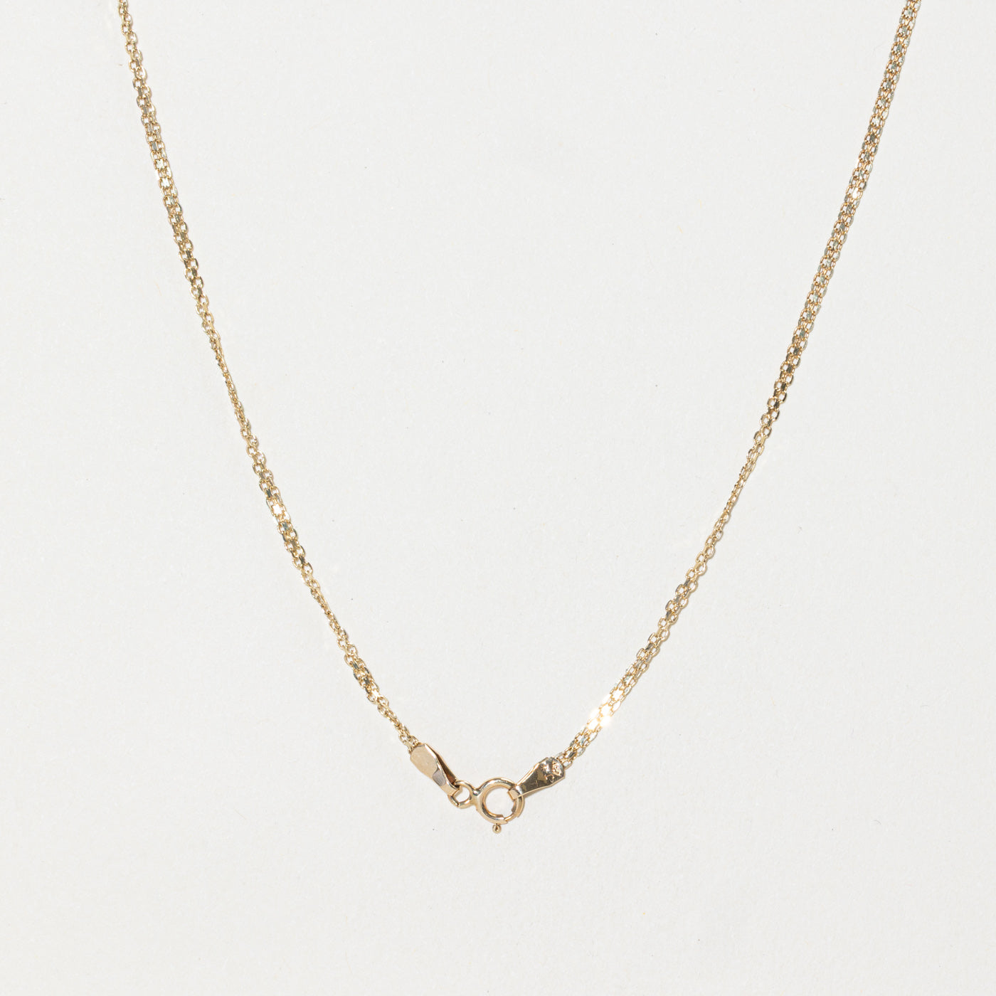 Oval Cut Glass Filled Ruby & Diamond Pendant Necklace | 0.55ctw, 0.03ctw | 17"