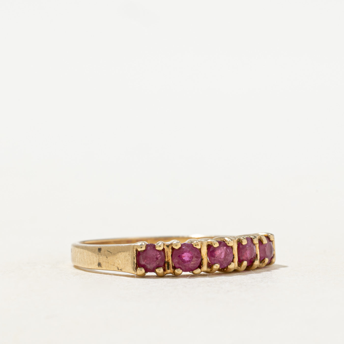 Five Stone Ruby Band | 0.50ctw | SZ 7.0