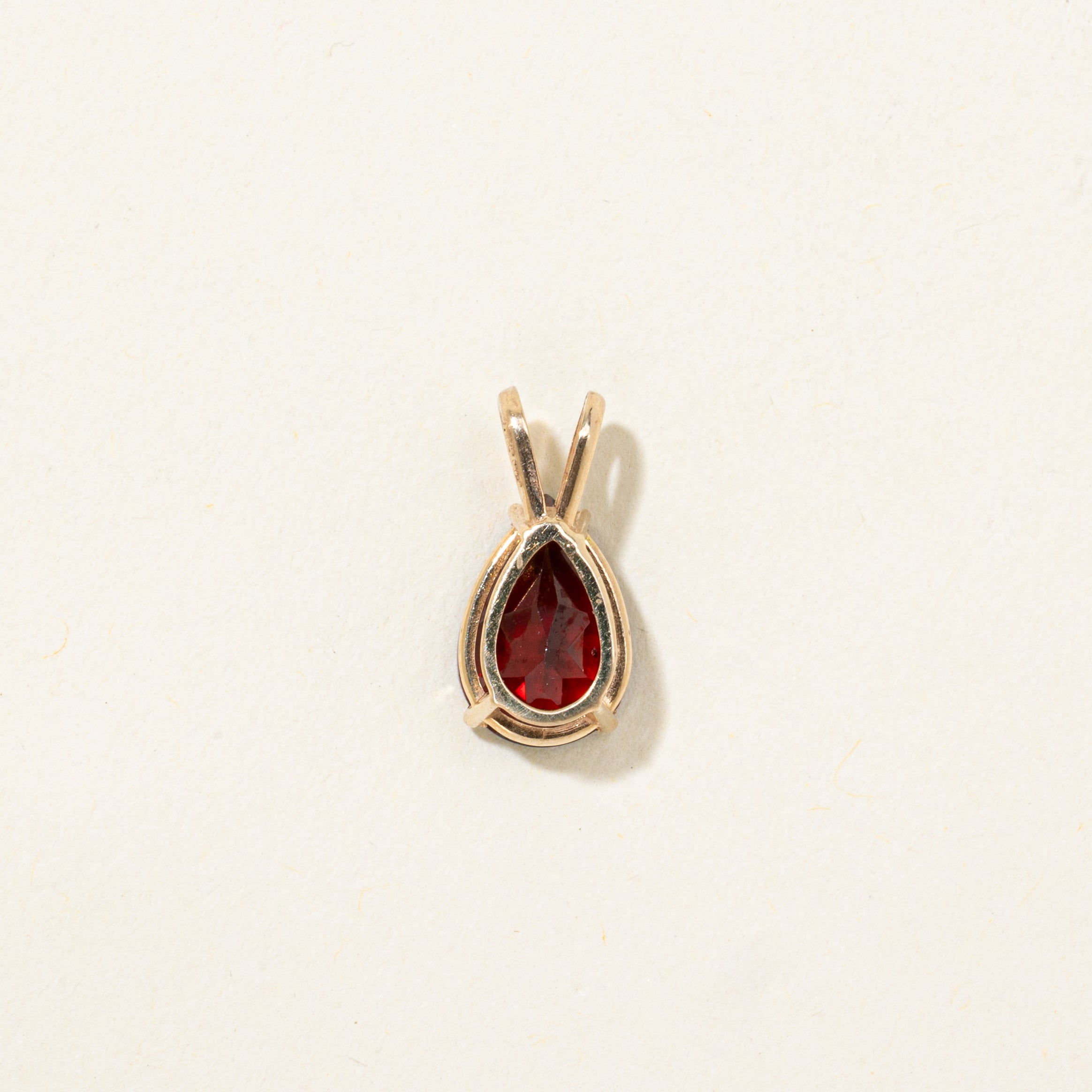 Pear Cut Garnet Pendant | 1.86ct