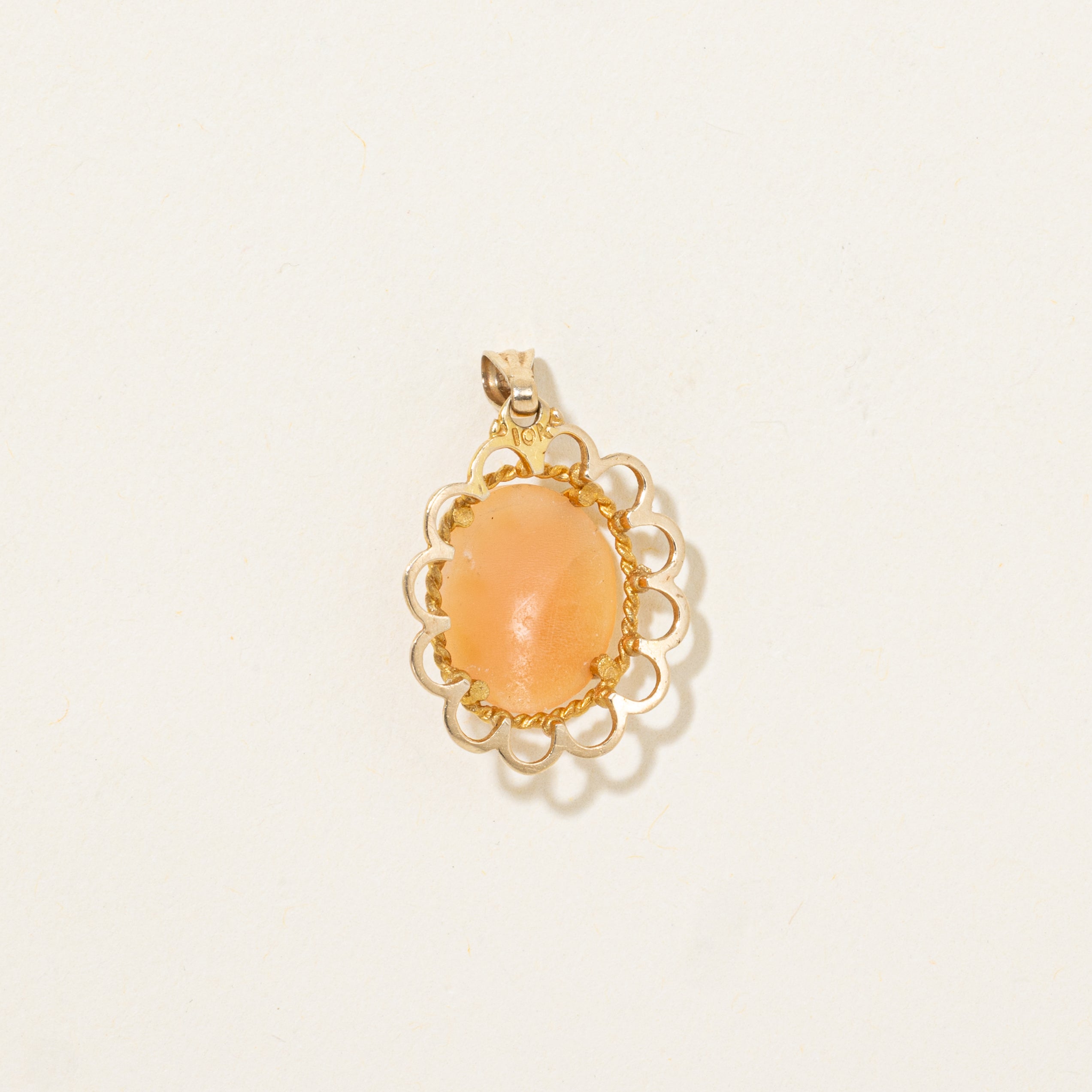 Shell Cameo Pendant | 2.00ct