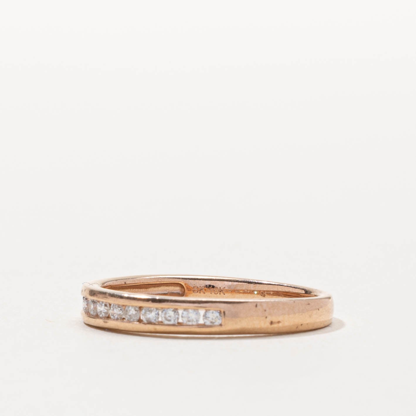 10k Channel Set Diamond Band | 3.10mm | SZ 7