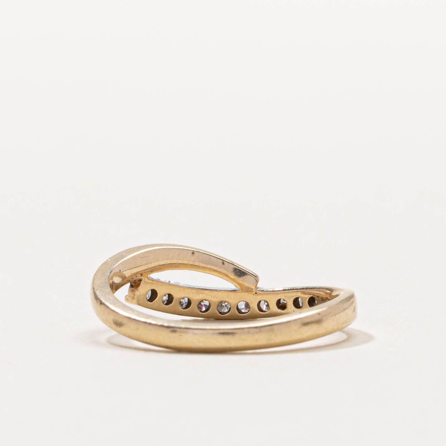 10k Diamond Waterfall Ring | SZ 4