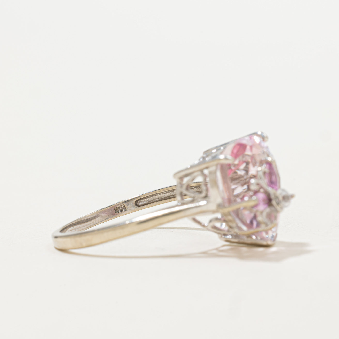 Bague cocktail papillon multi-pierres et diamants | 7,32 ct au total, 0,005 ct | Taille 9