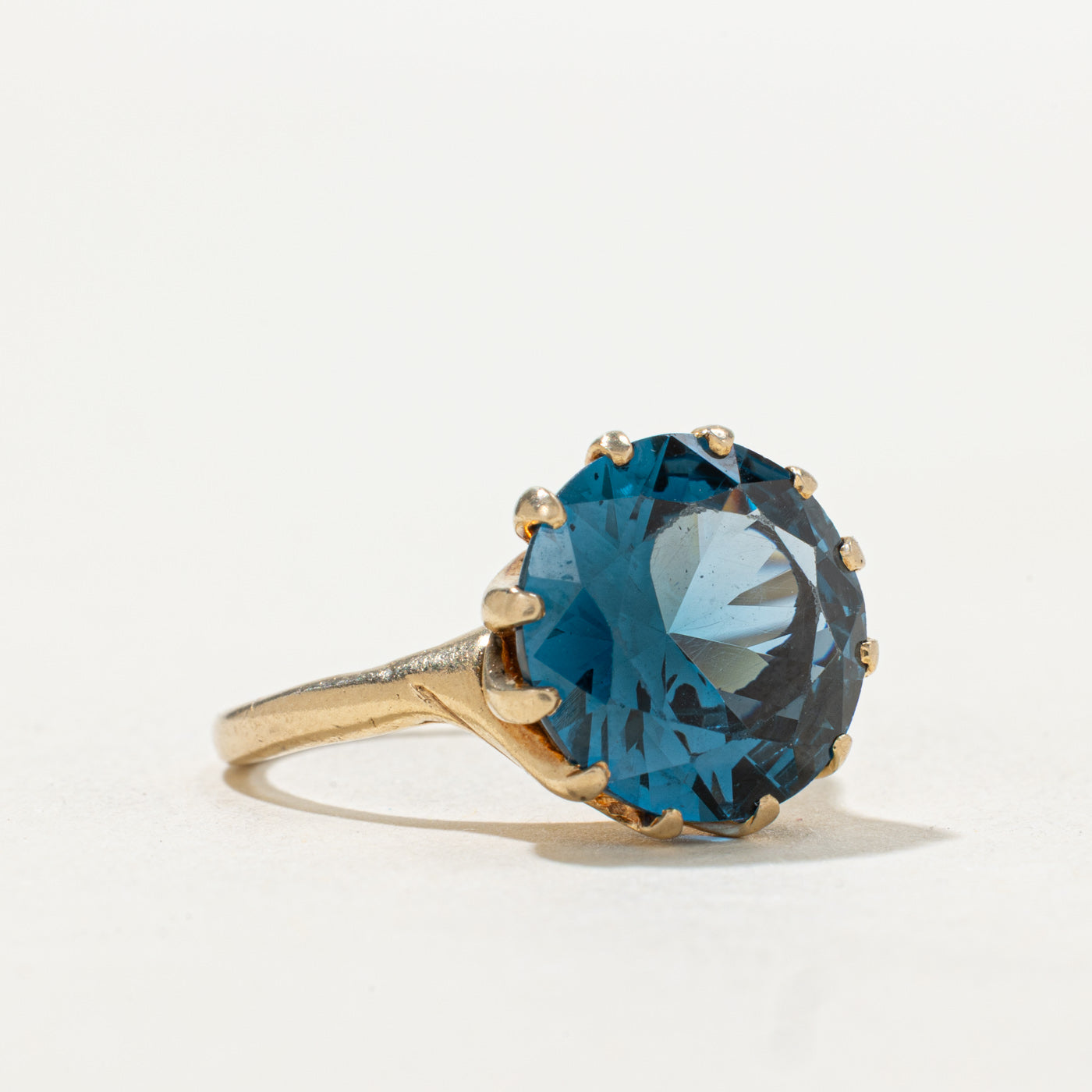 Synthetic Spinel Cocktail Ring | SZ 5.0