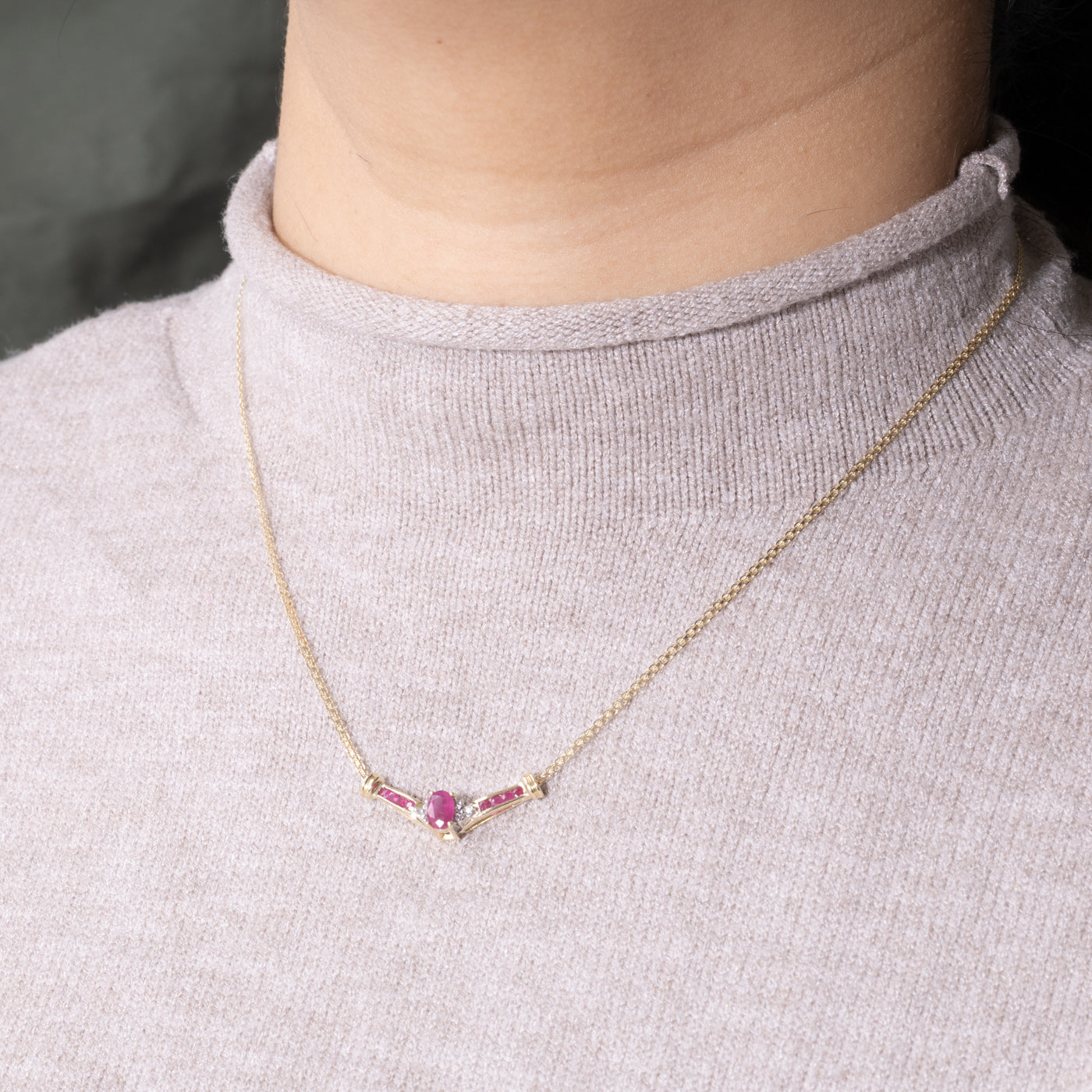 ***Collier 10K 6291-73