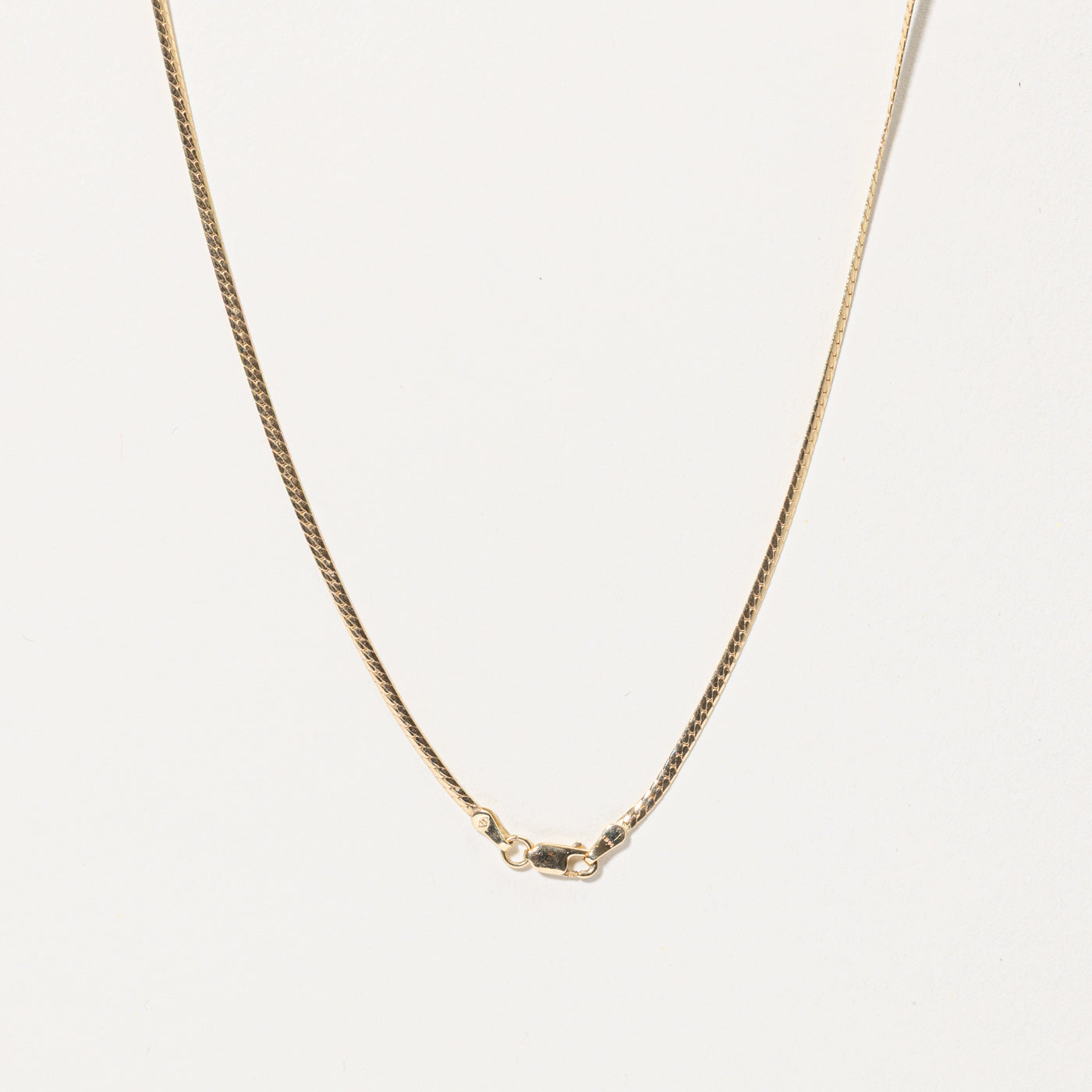 ***ÉVALUATION*** Collier en or 14 carats 6291-81