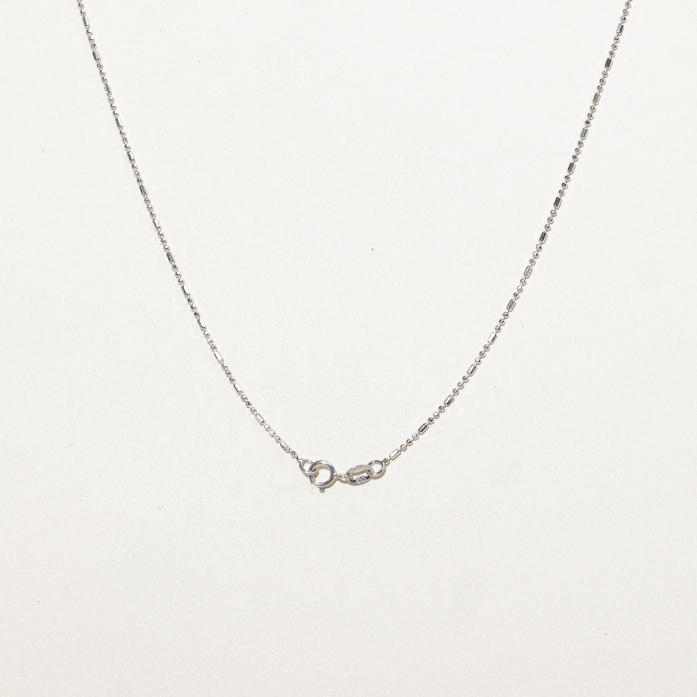 18K Diamond Flower Drop Pendant Necklace | 18"