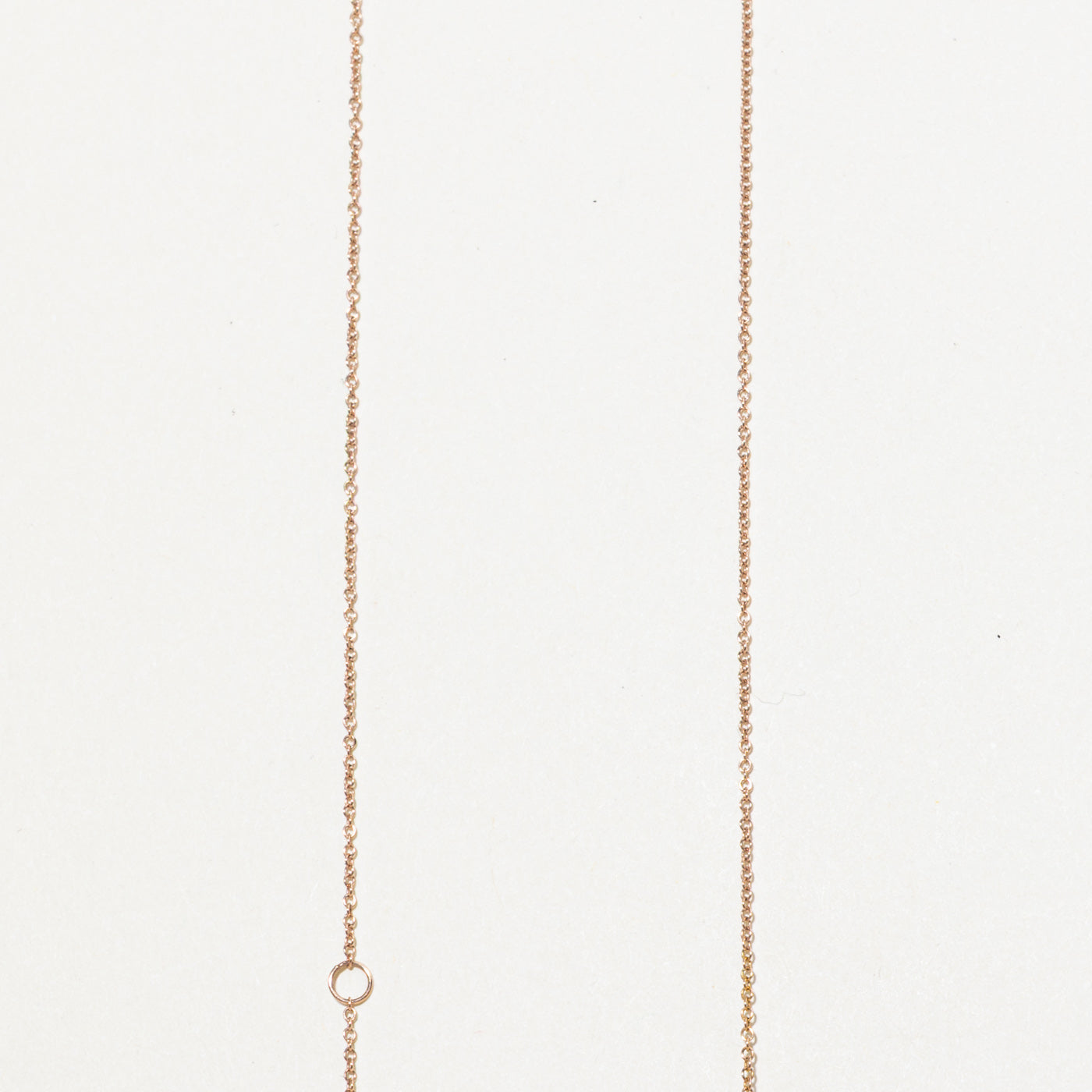 10K Oval Cut Topaz & Diamond Floral Pendant Necklace | 18"