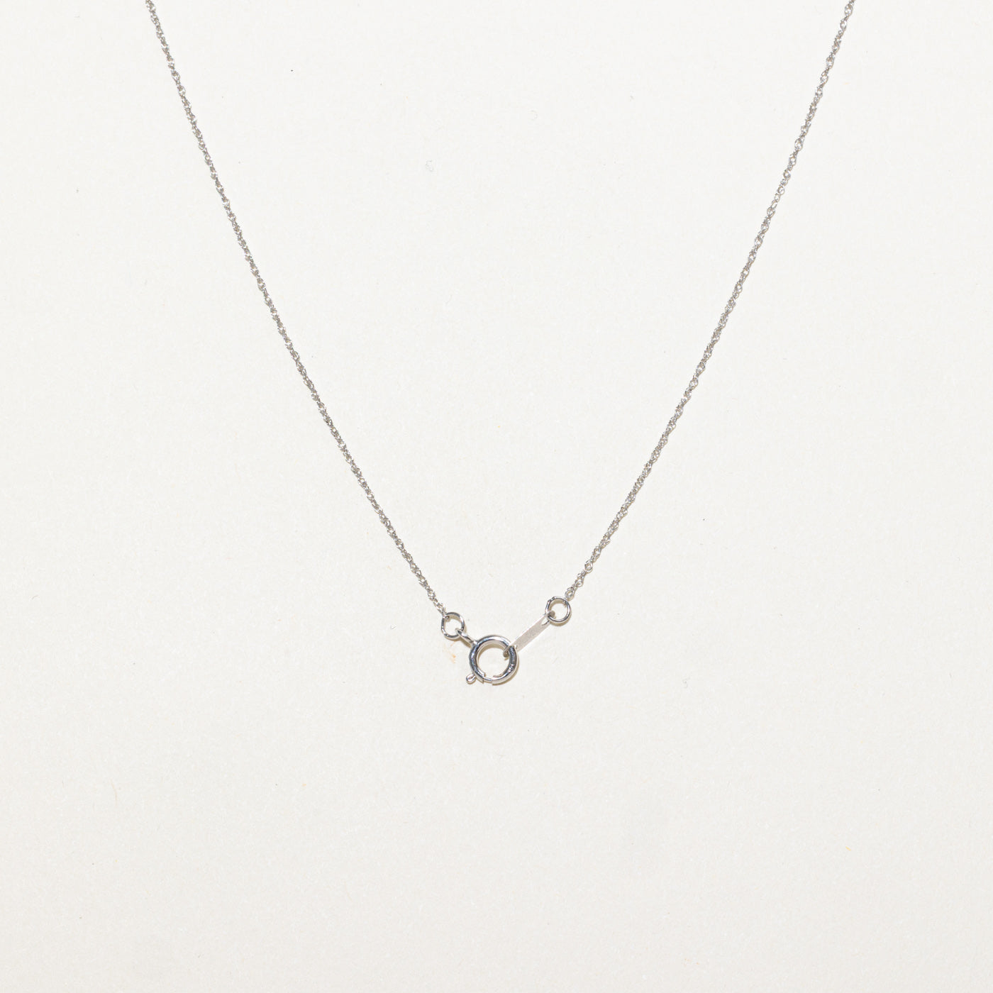 10K Pavé Set Diamond Open Heart Pendant Necklace | 18"