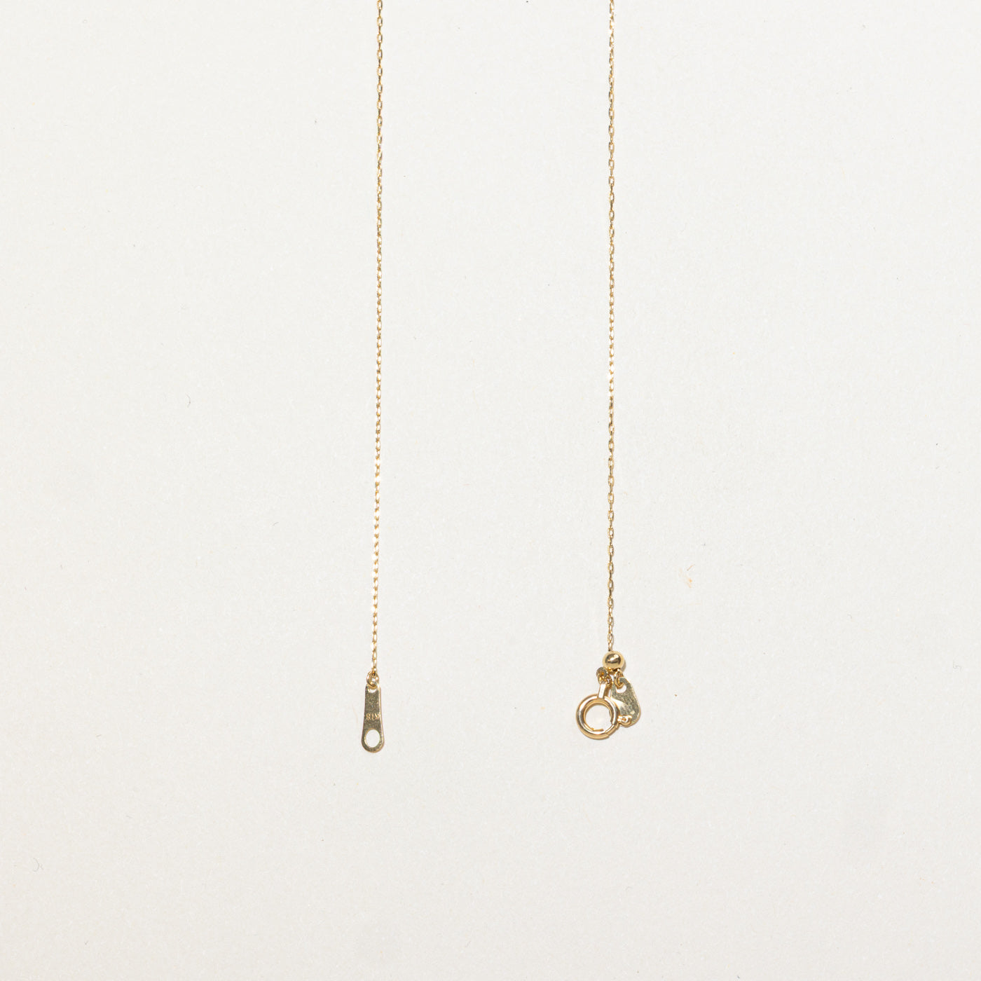 18k Yellow Gold Diamond Satellite Pendant Necklace | 18"