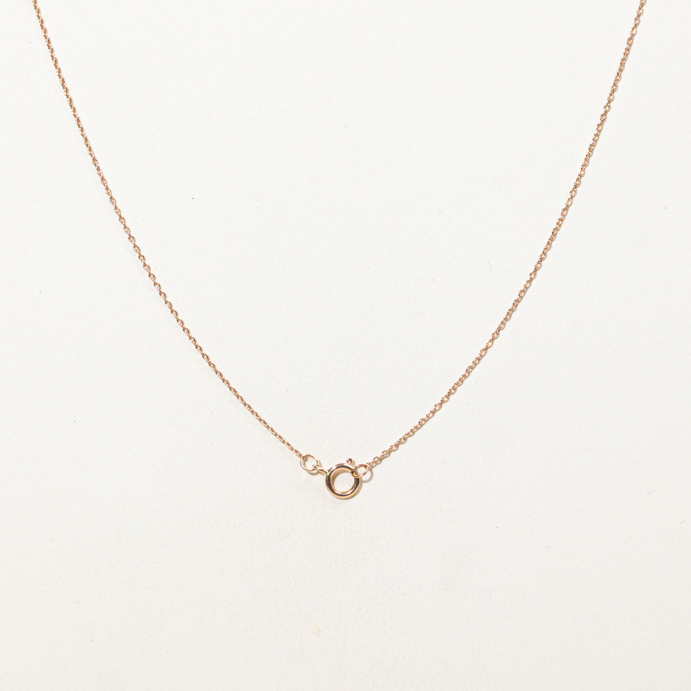 10K Diamond Open Heart Pendant Necklace | 18"