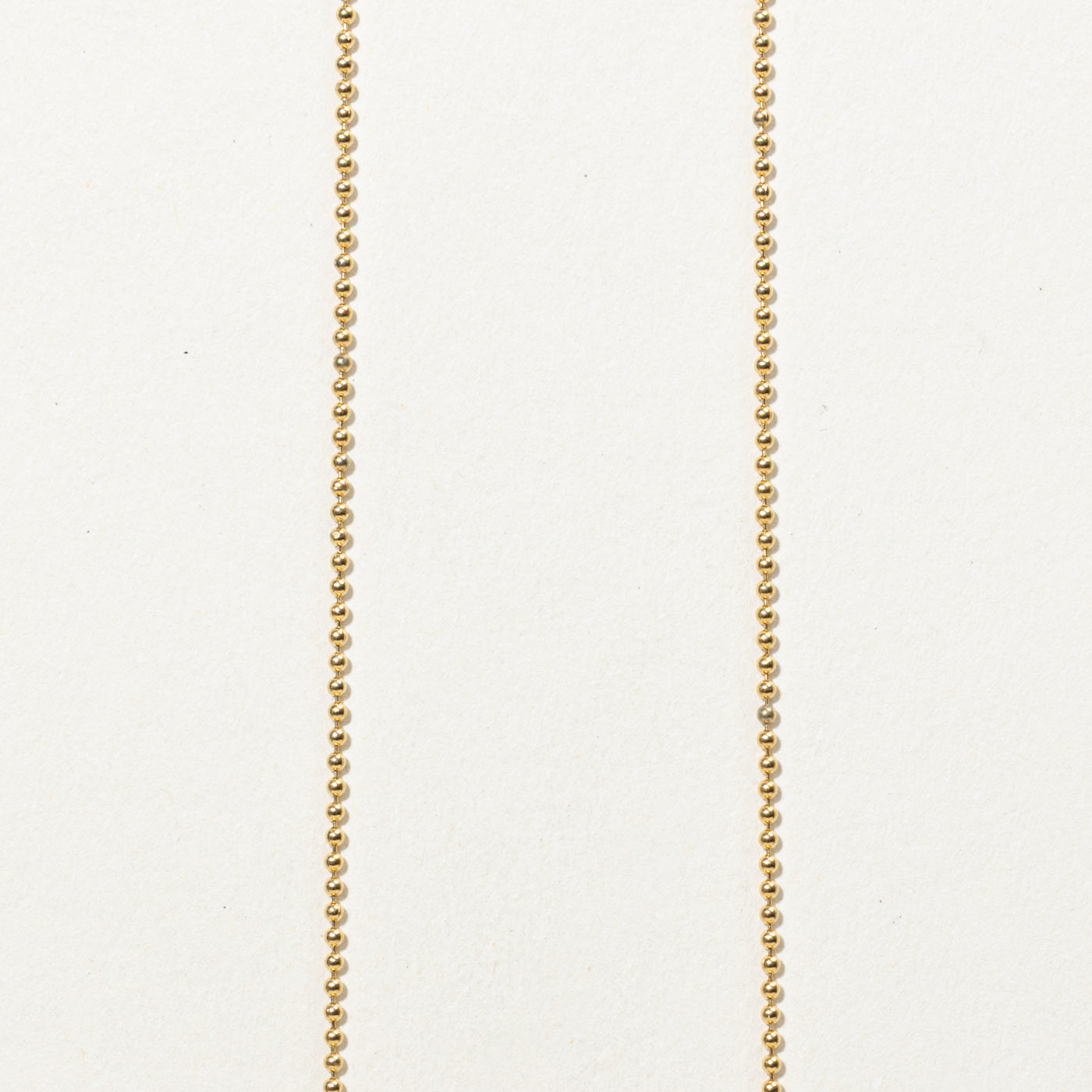 18K Diamond Sphere Pendant Necklace | 16"