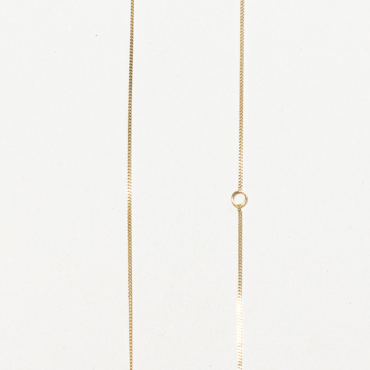10K Two Tone Geometric Pendant Necklace | 18"