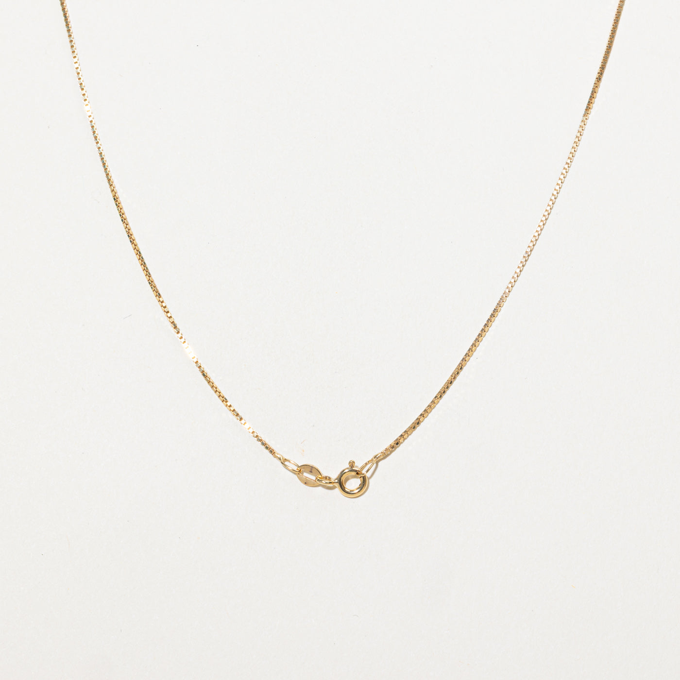 14K Three Stone Diamond Bar Pendant Necklace | 18"