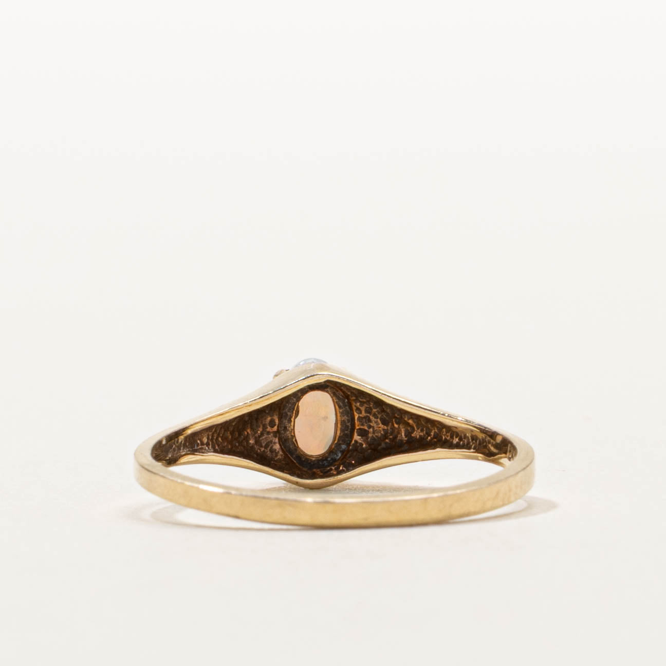 10k Solitaire Opal Ring | SZ 6