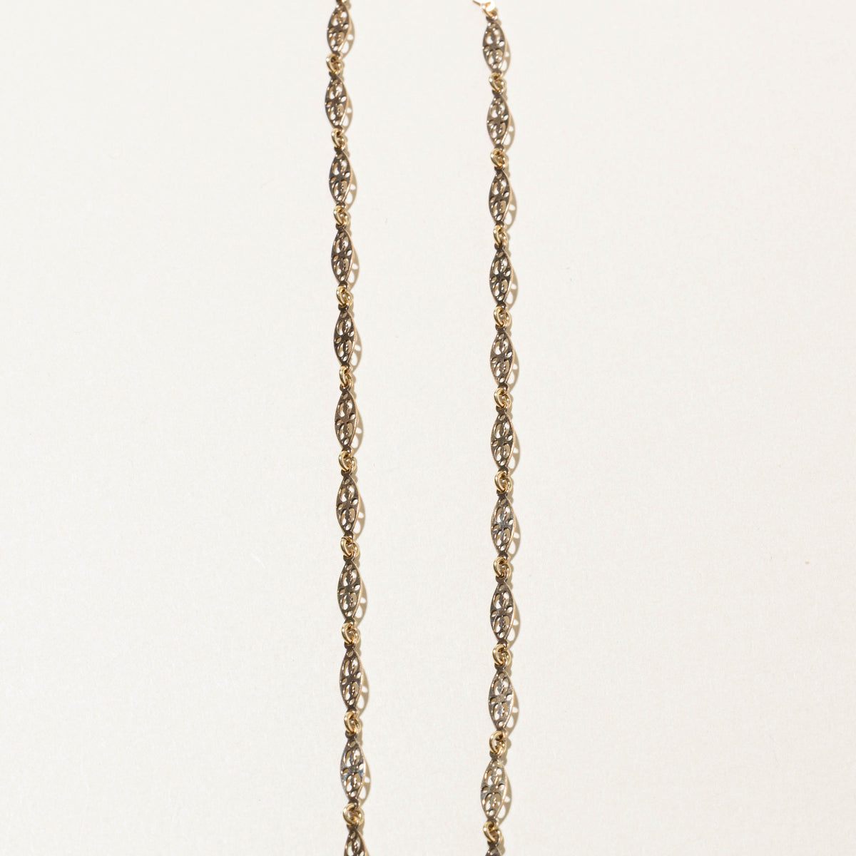 9k Yellow Gold Filigree Chain | 3.80mm | 16"