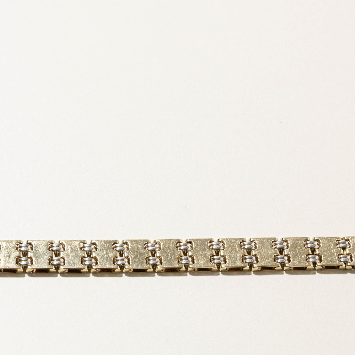 10k Yellow Gold Wide Chain Bracelet | 10mm | 7.5"