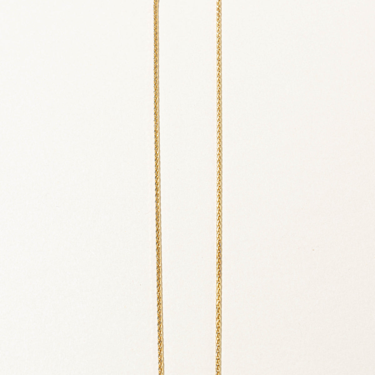 10k Yellow Gold Wheat Chain | 1.60mm | 18"