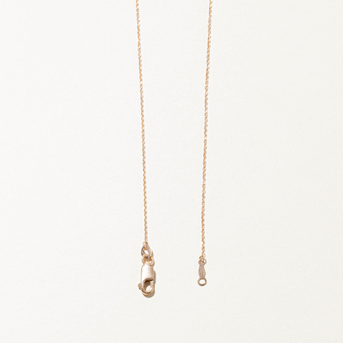 14k Rose Gold Branch Pendant Necklace | 15"