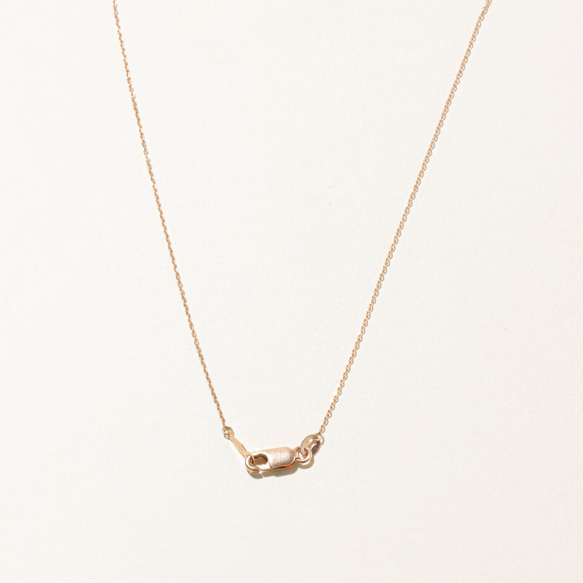 14k Rose Gold Branch Pendant Necklace | 15"