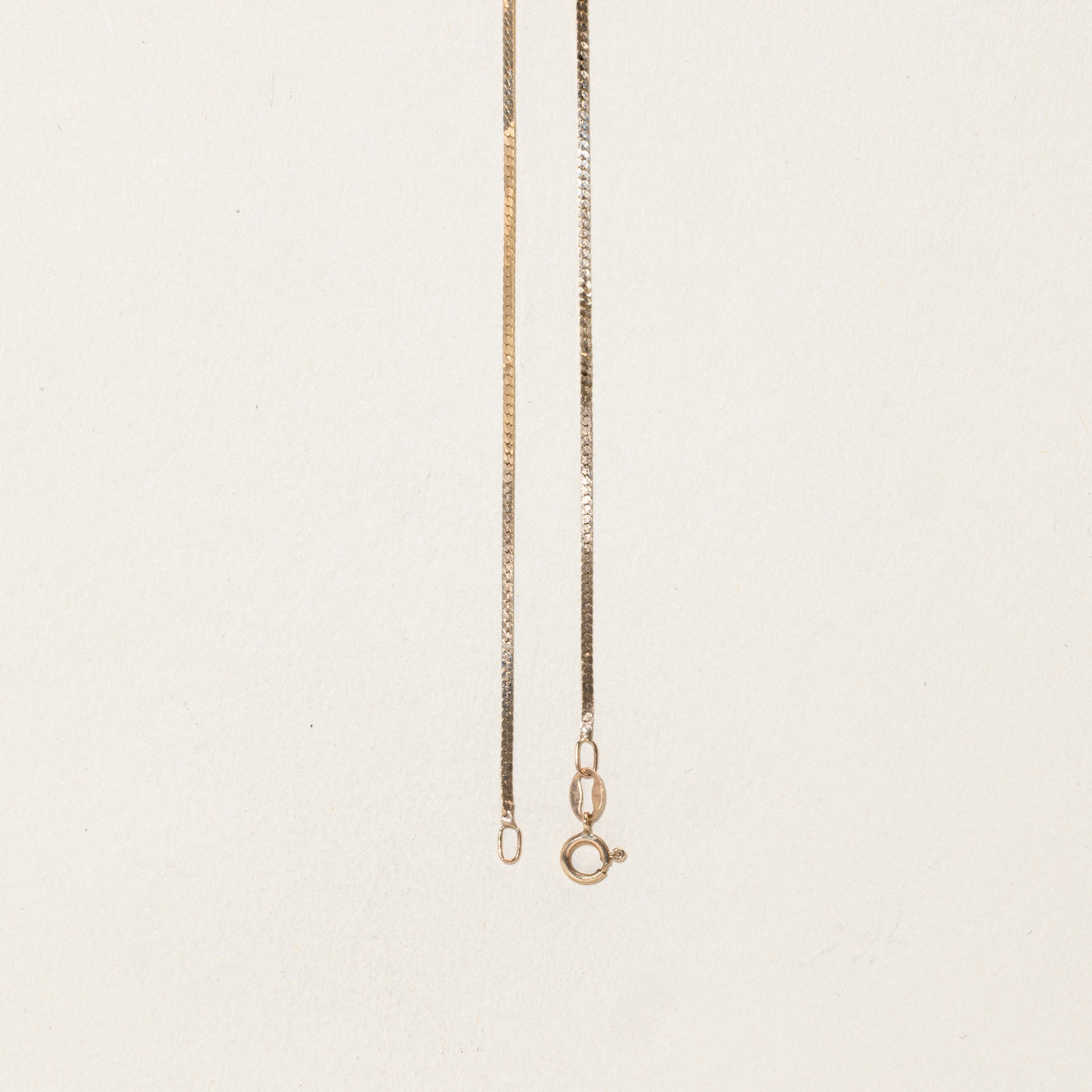 10k Scattered Diamond Vine Pendant Necklace | 16"