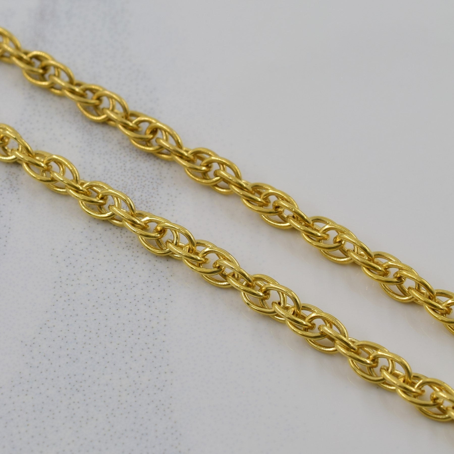 14k Yellow Gold Prince of Wales Chain | 24" |