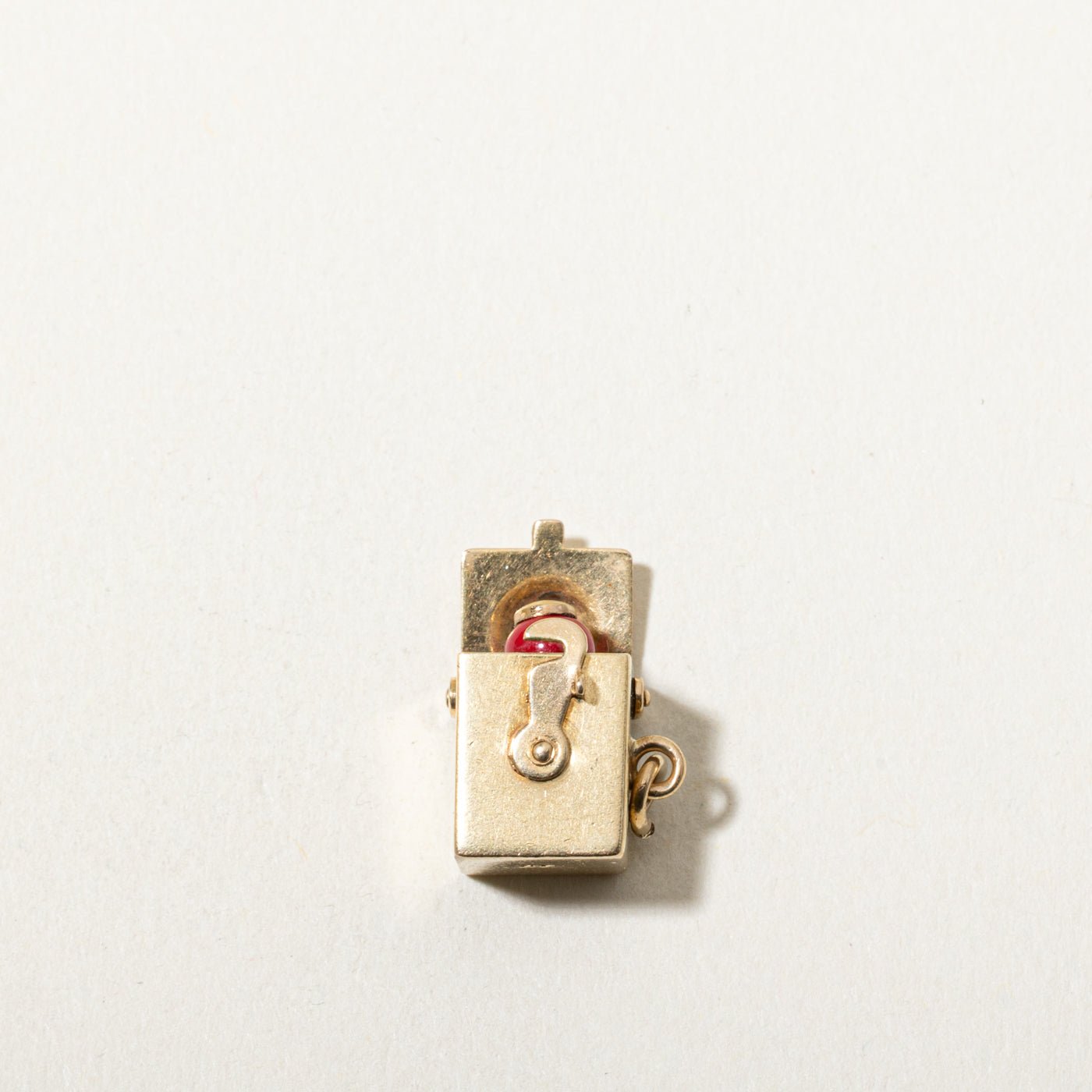 14k Yellow Gold Kinetic Jack in the Box Charm