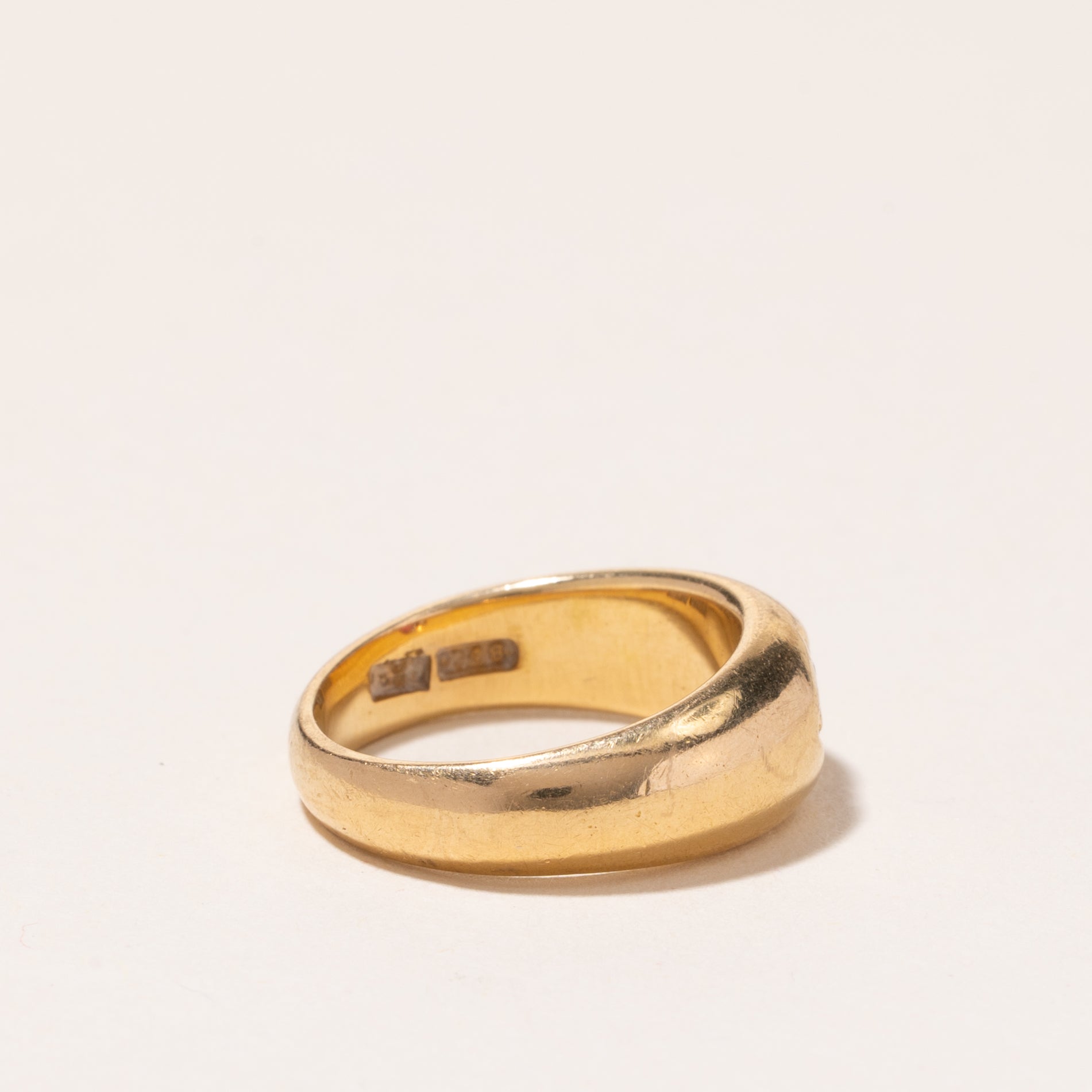 18k Yellow Gold Ruby Ring | 0.26ct | SZ 6