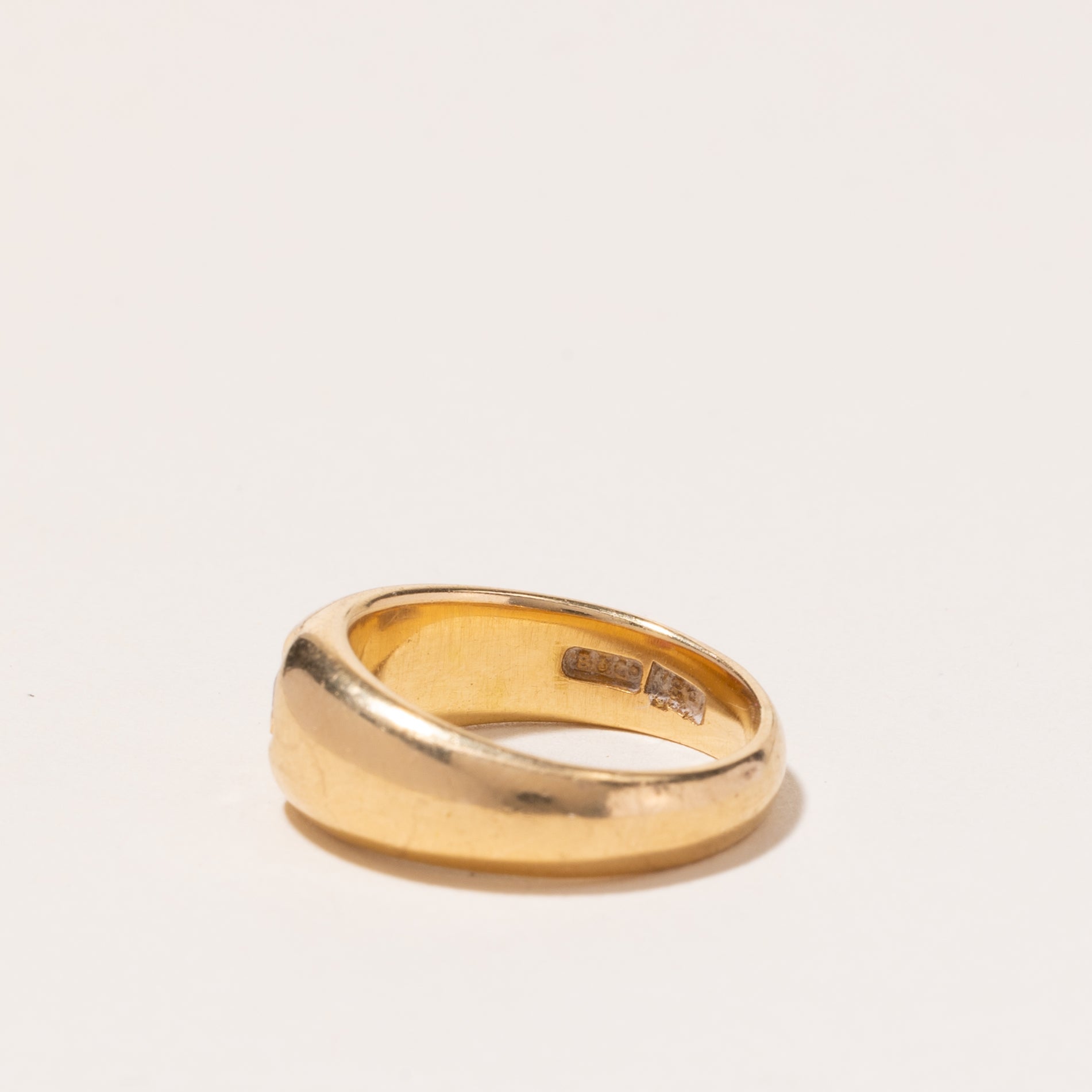 18k Yellow Gold Ruby Ring | 0.26ct | SZ 6