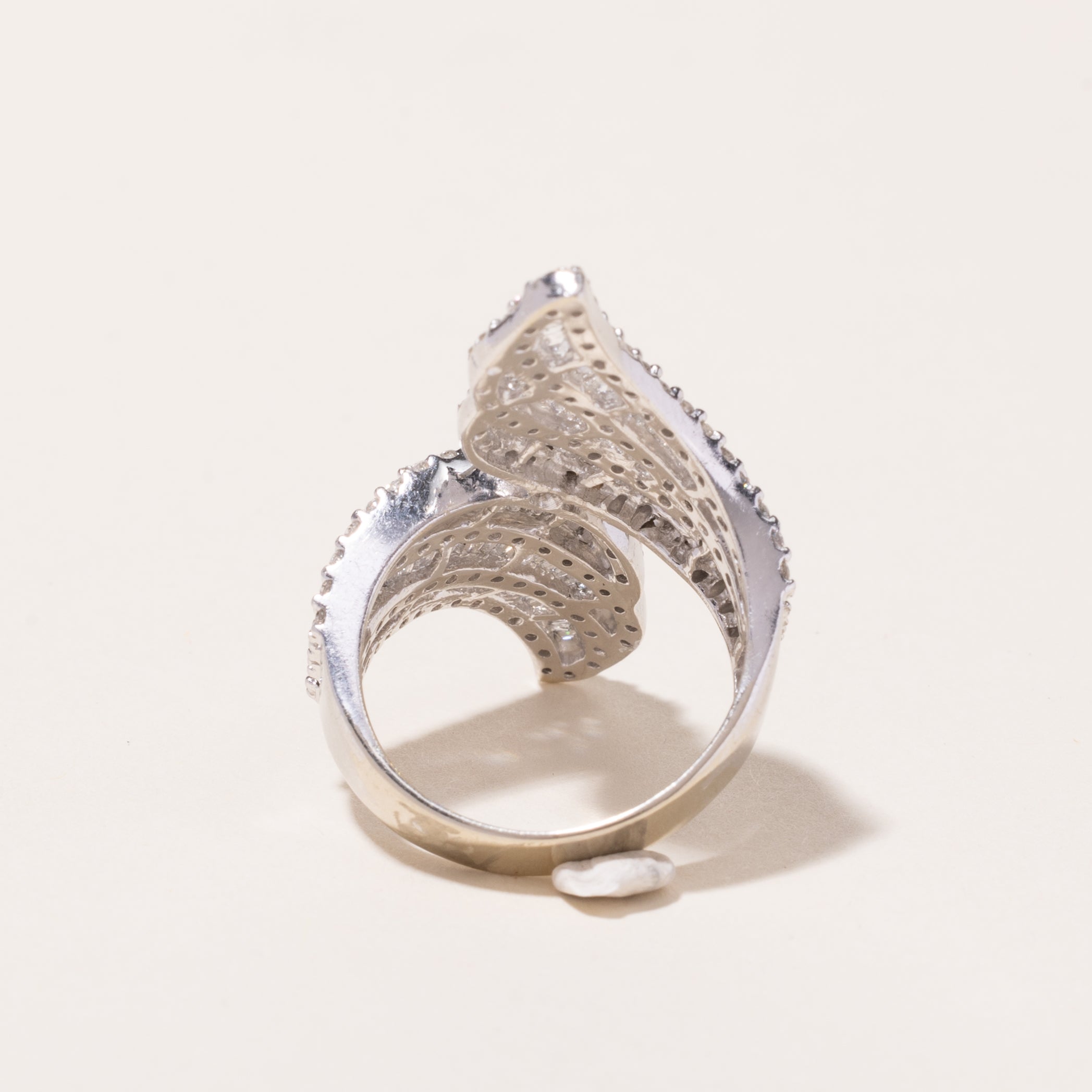 14k White Gold Diamond Ring | 1.98ctw | SZ 7.5