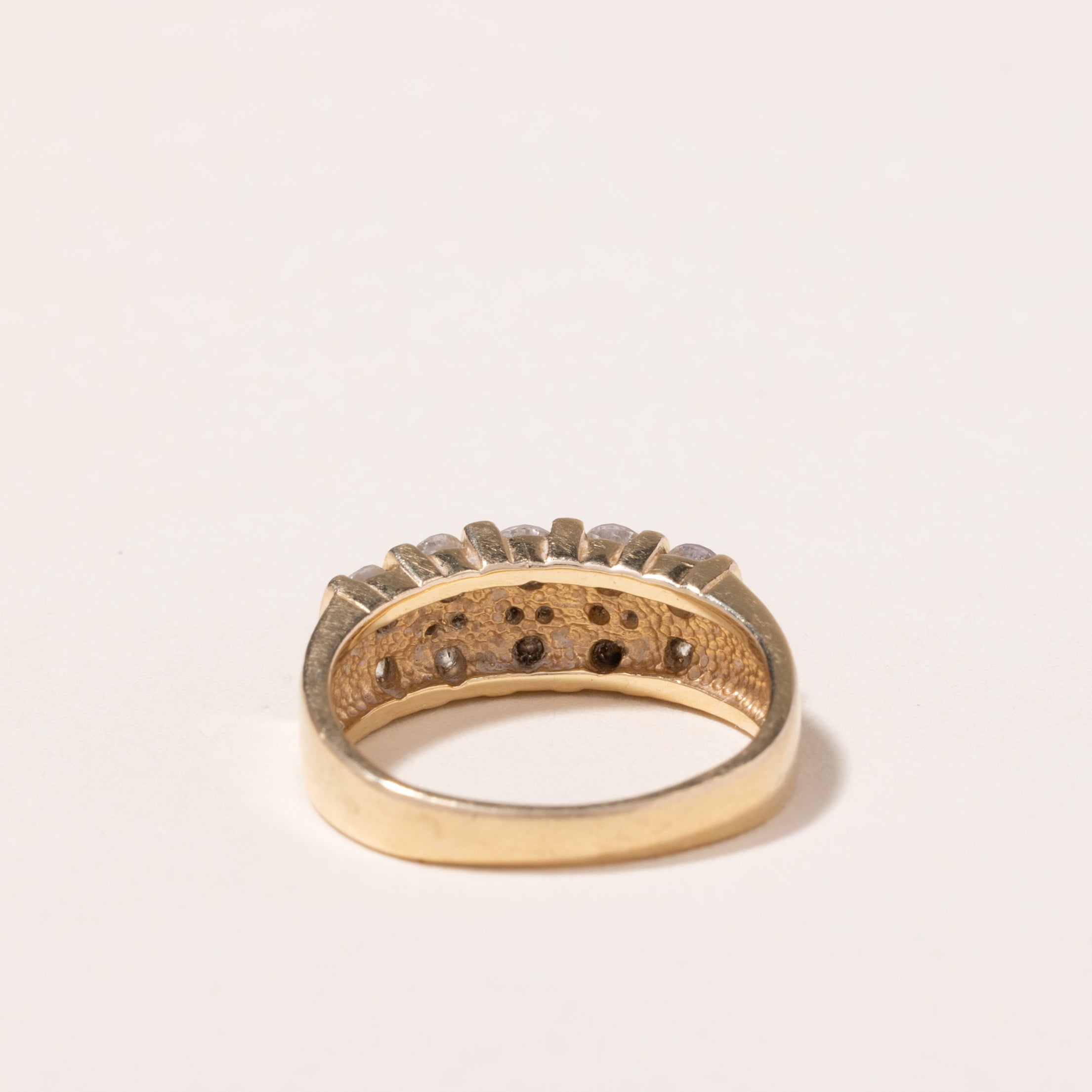 14k Yellow Gold Diamond Ring | 1.01ctw | SZ 5.5