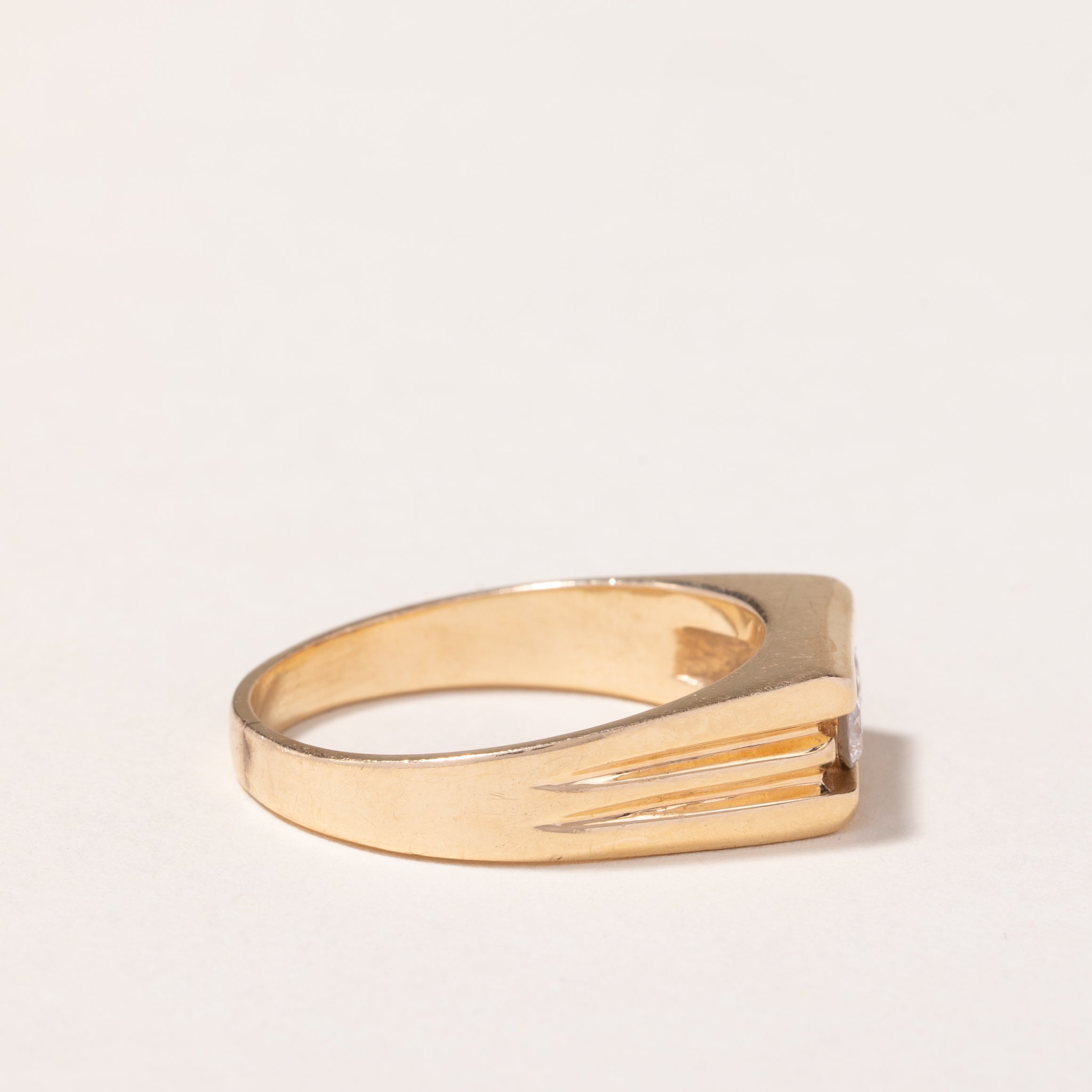 14k Yellow Gold Diamond Ring | 0.47ctw | SZ 12