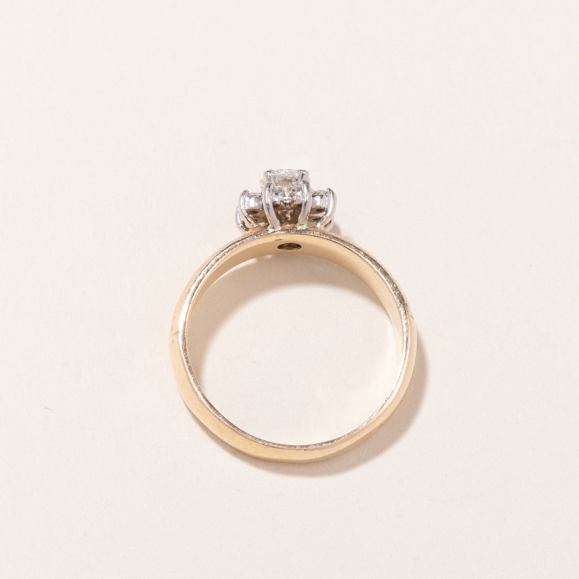 14k Yellow Gold Diamond Ring | 0.36ctw | SZ 6